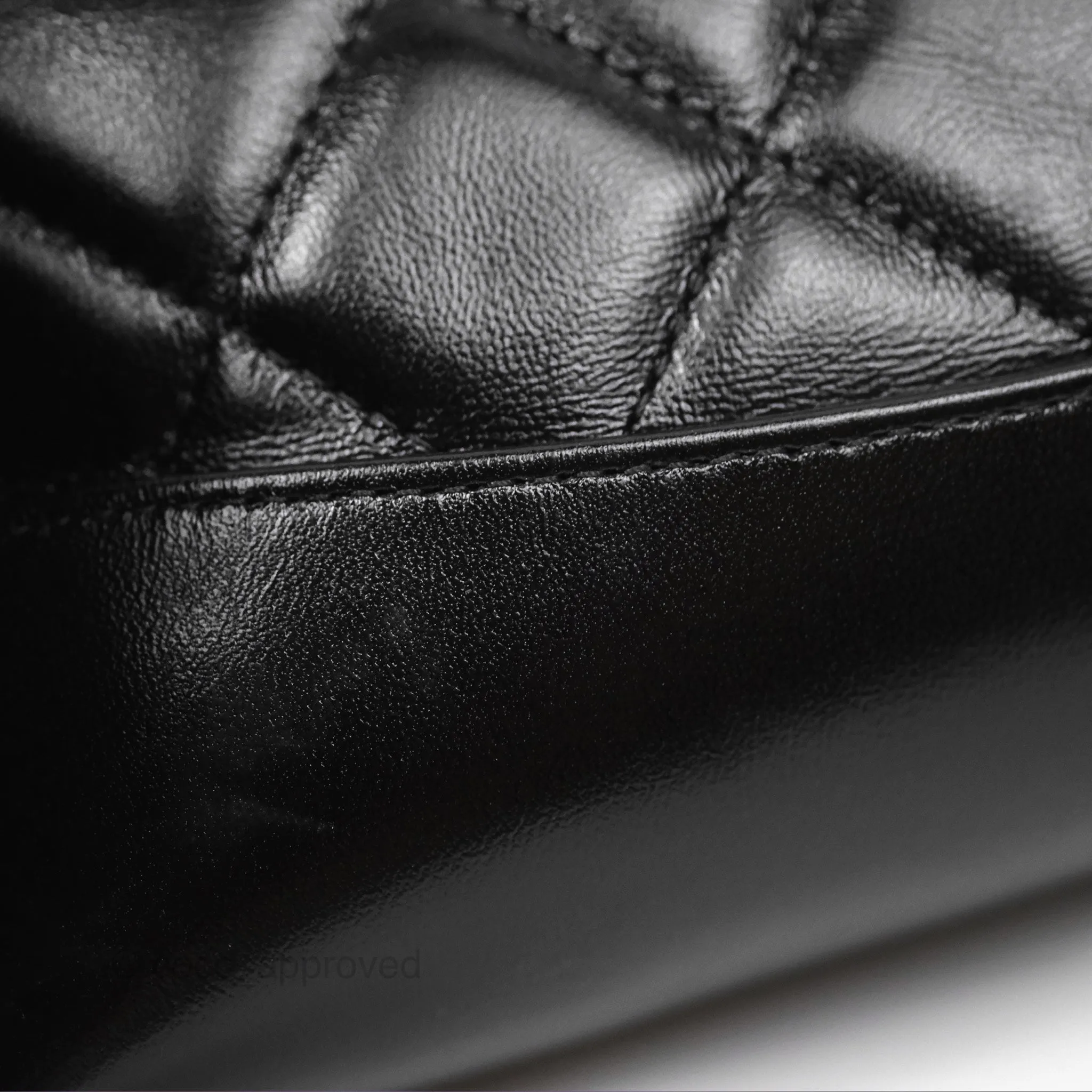 Chanel Nano 31 Black Shiny Lambskin Gold Hardware