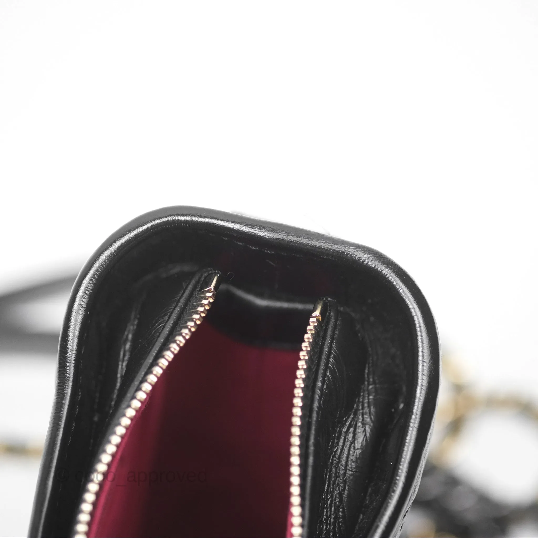 Chanel New Medium Gabrielle Hobo Quilted Black Aged Calfskin