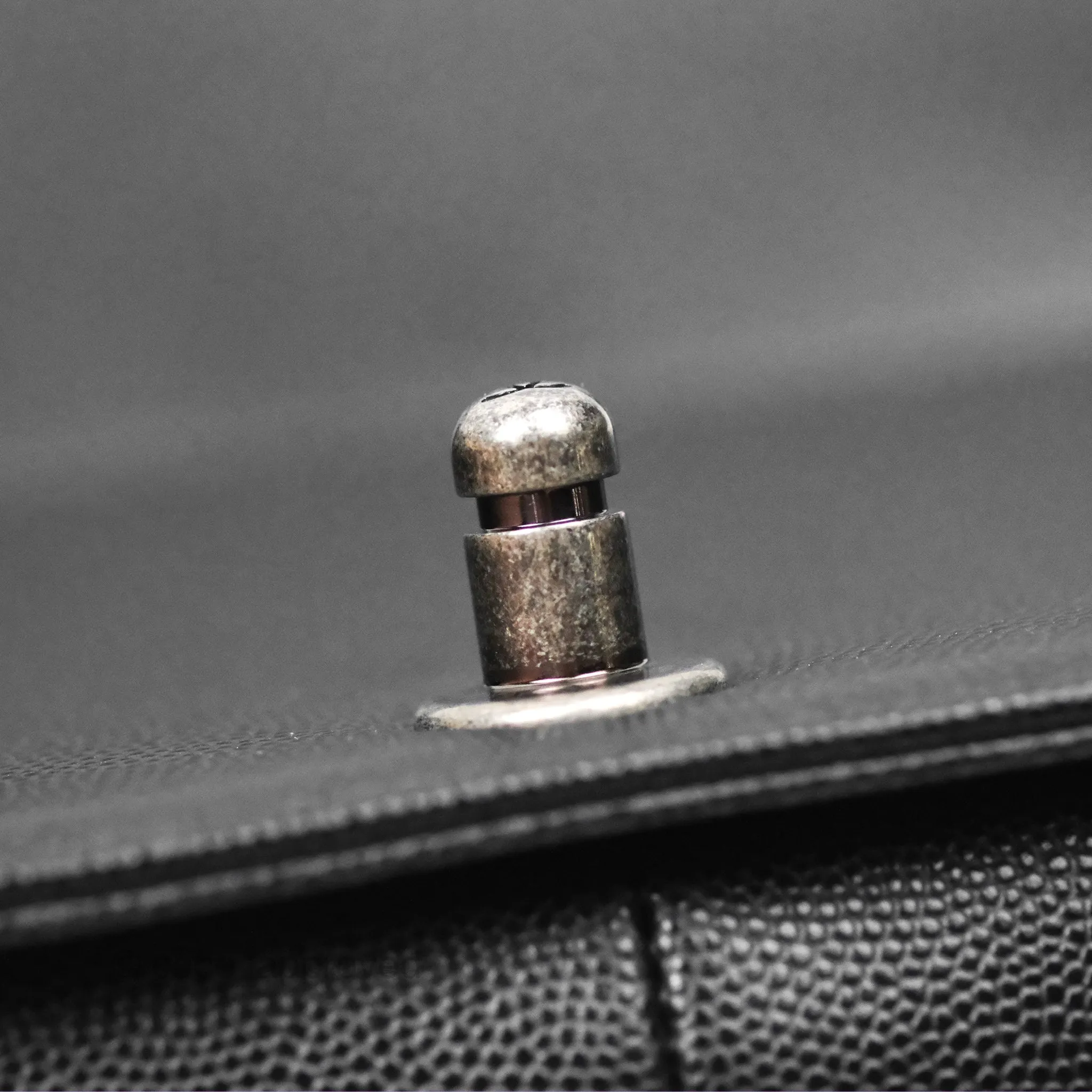Chanel Quilted Medium Boy Black Caviar Ruthenium Hardware