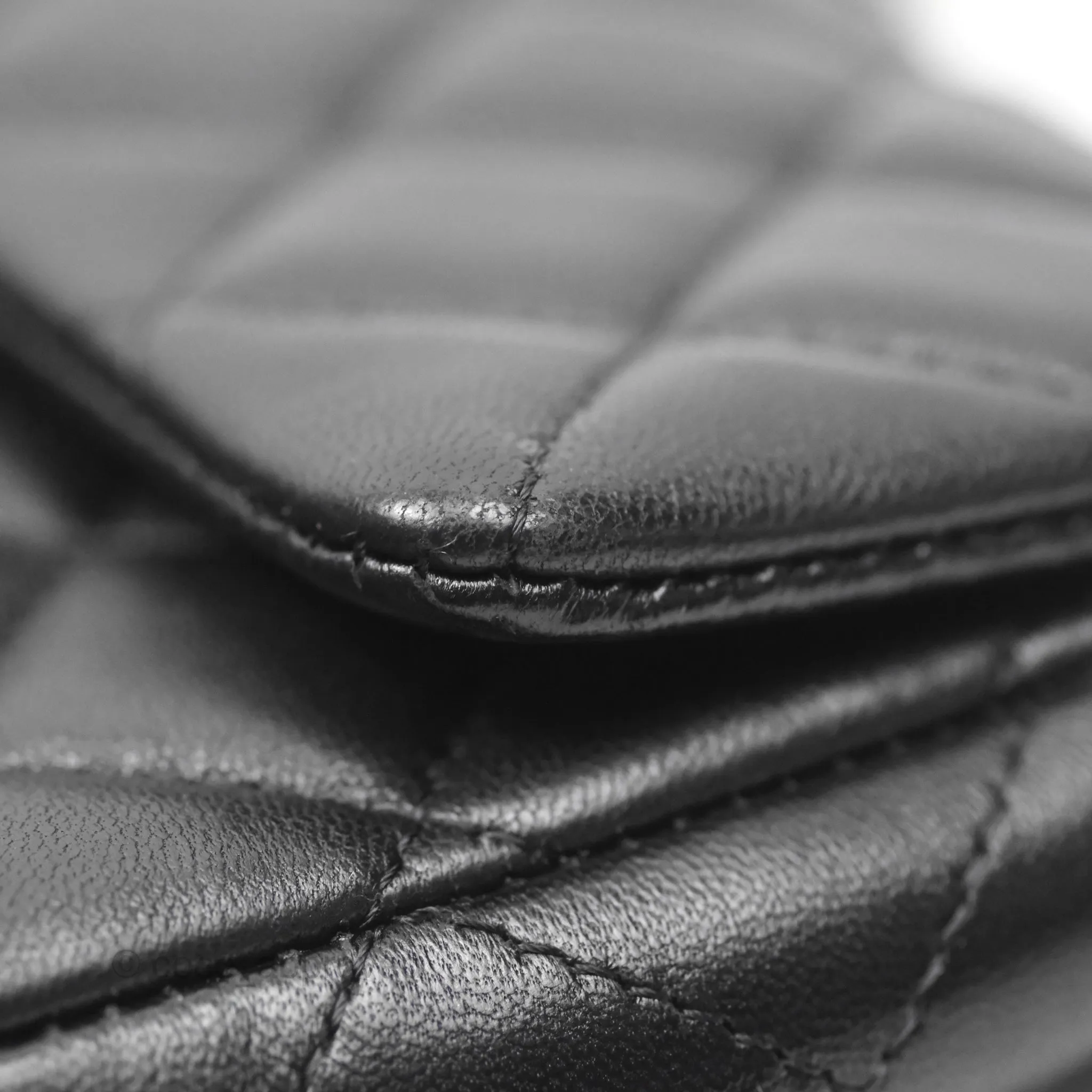 Chanel Quilted Mini Rectangular Flap Black Lambskin Gold Hardware