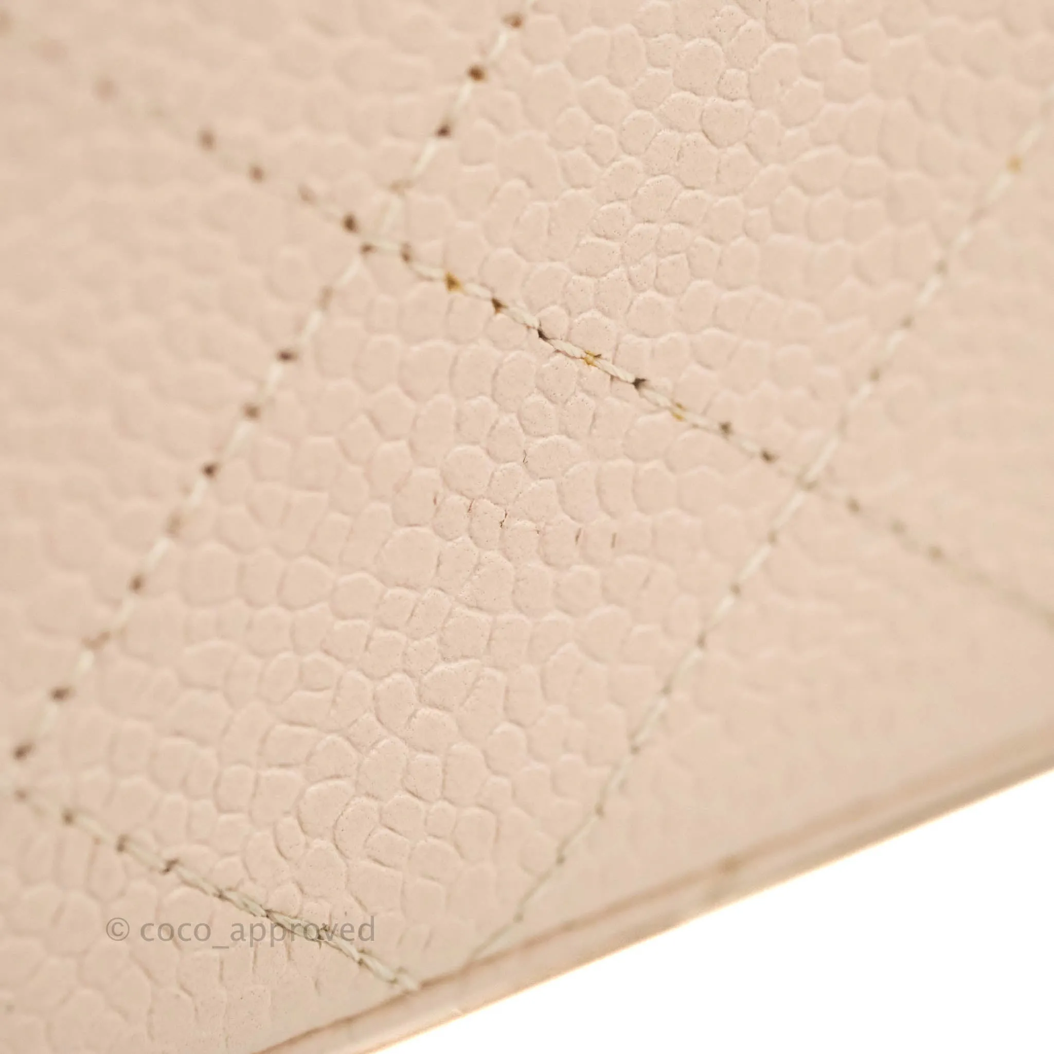 Chanel Quilted Mini Rectangular Flap Pale Pink Lambskin Gold Hardware
