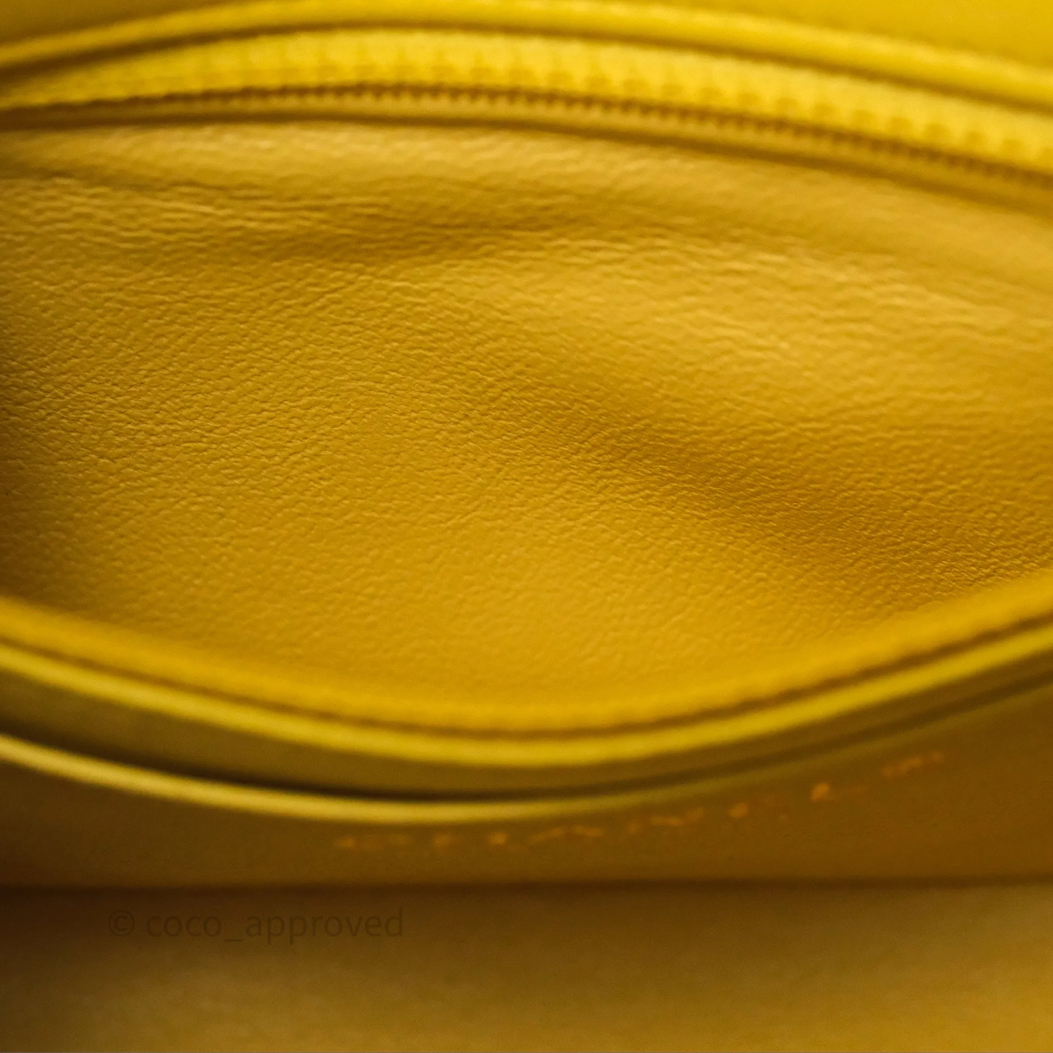 Chanel Quilted Mini Rectangular Flap Tri-Color Orange/Yellow/Pink Lambskin Gold Hardware