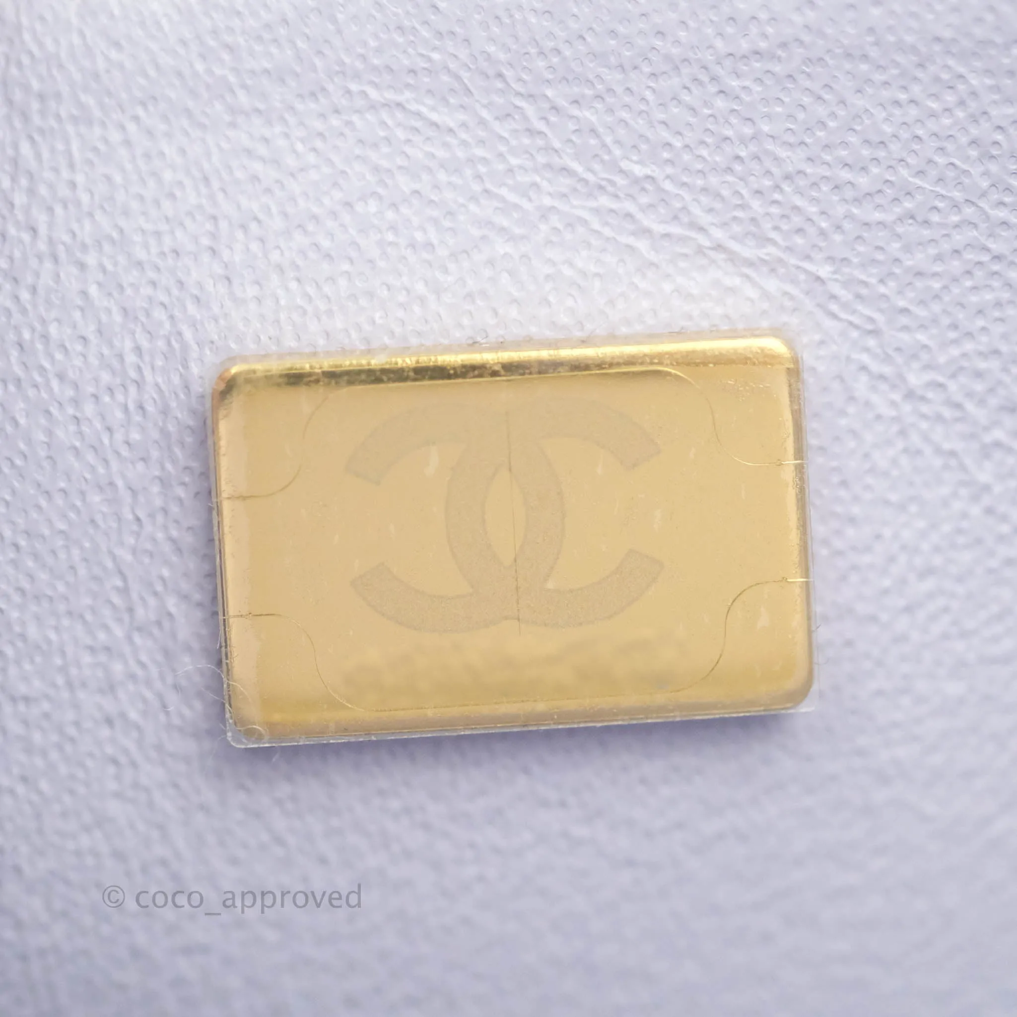 Chanel Quilted Mini Rectangular Lilac Lambskin Gold Hardware 21K
