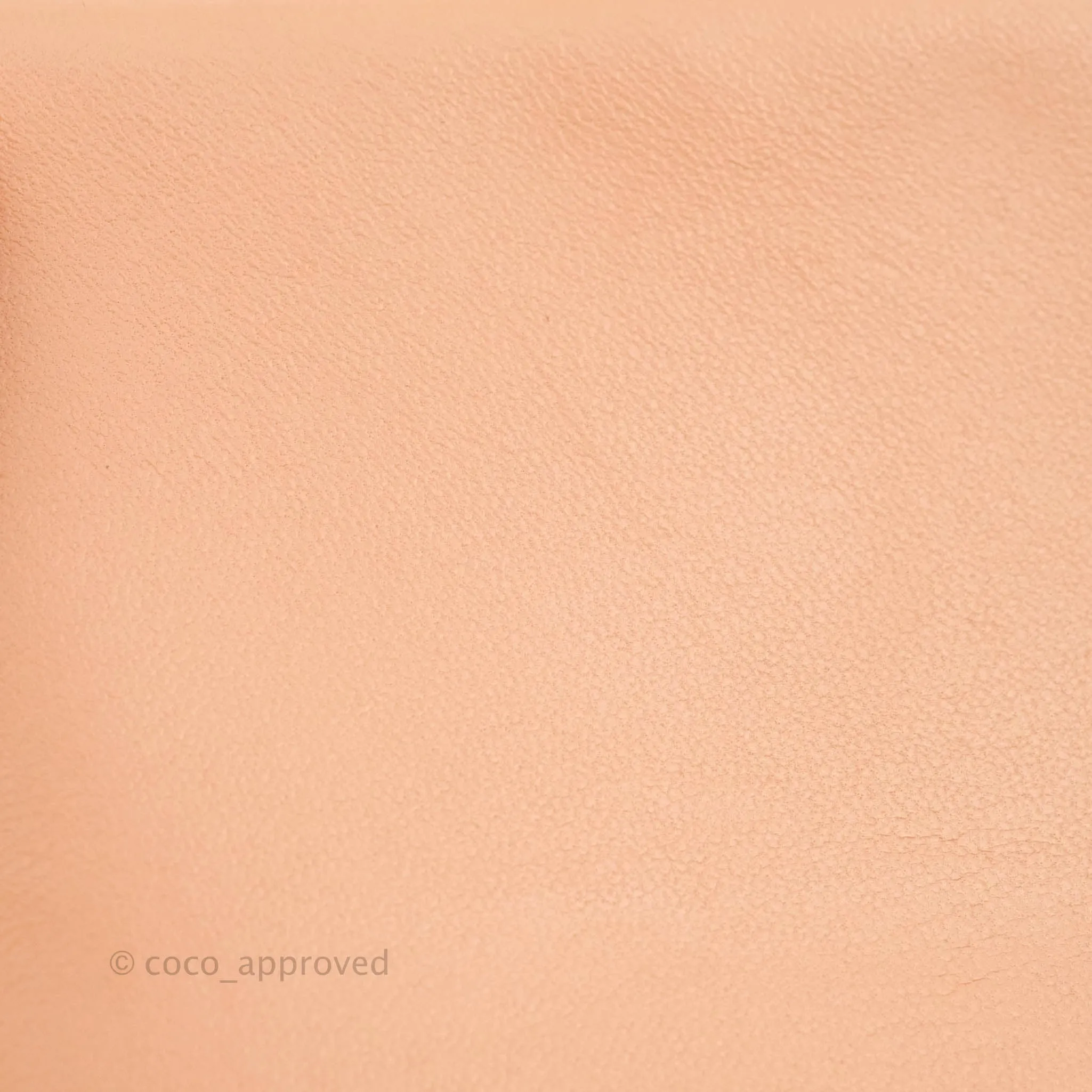 Chanel Quilted Mini Square Light Beige Pink Lambskin Gold Hardware