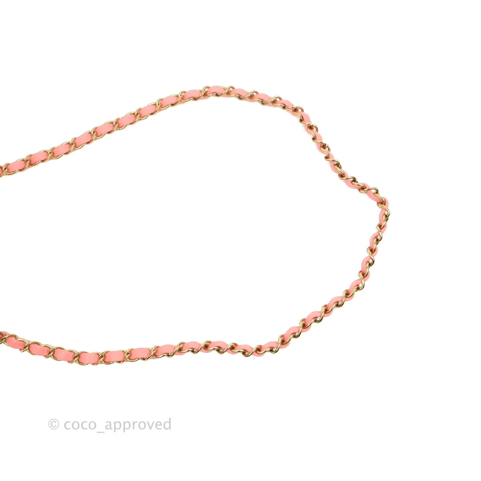 Chanel Quilted Mini Square Pink Lambskin Gold Hardware