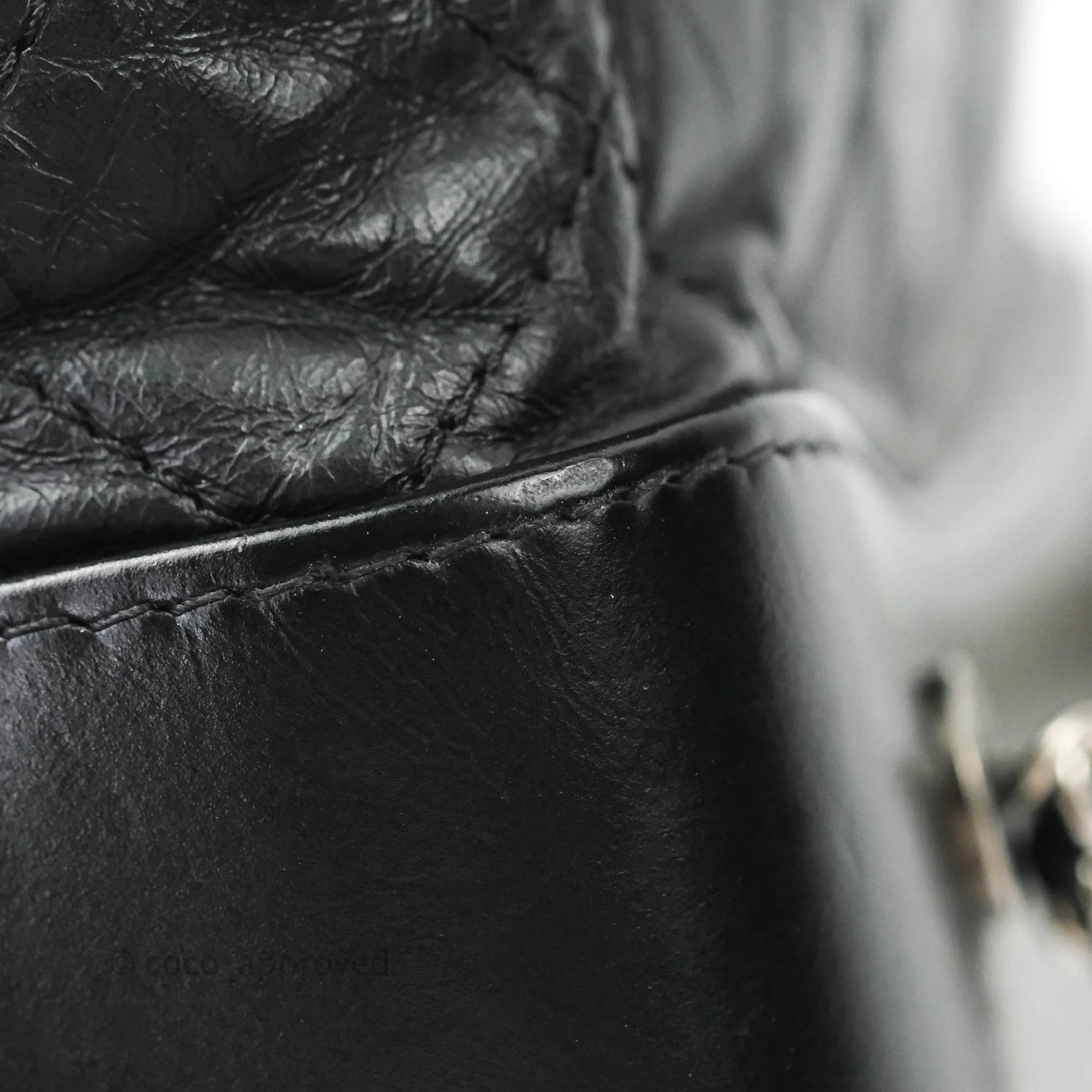 Chanel Quilted Small Gabrielle Backpack Black Aged Calfskin