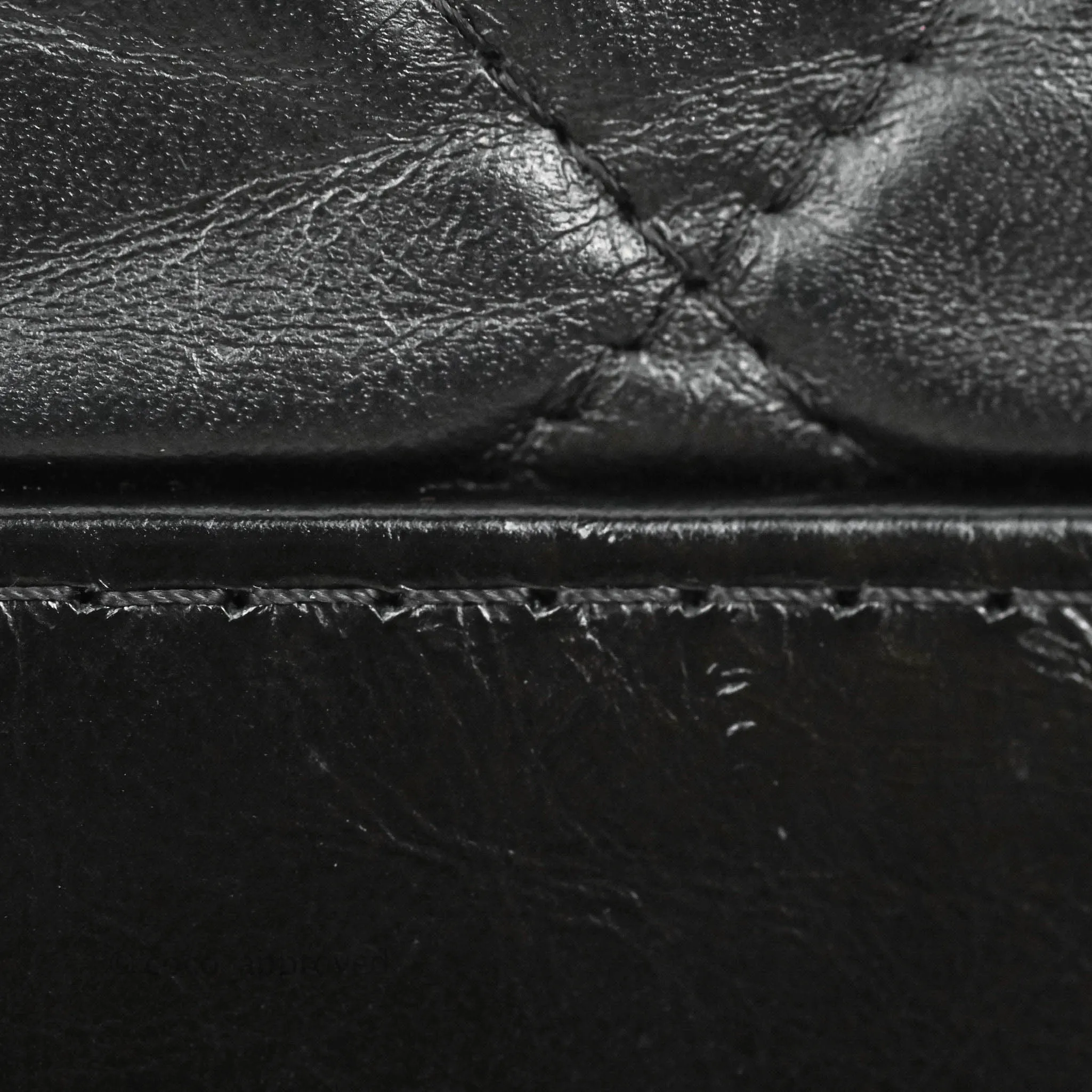 Chanel Quilted Small Gabrielle Hobo Black Calfskin Mixed Hardware