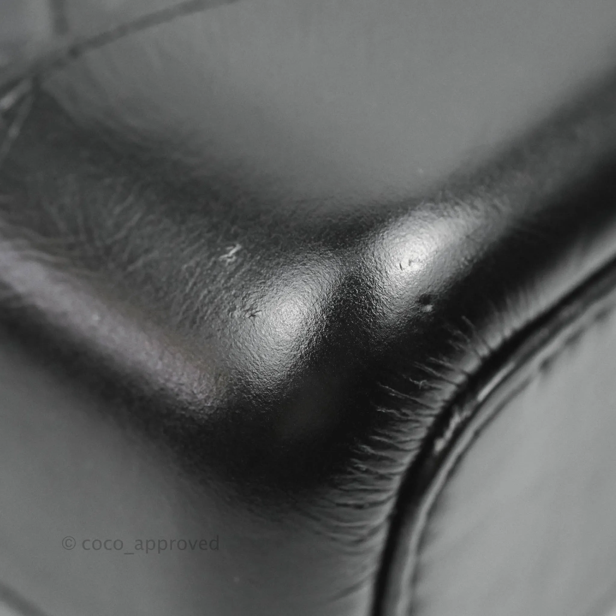 Chanel Quilted Small Gabrielle Hobo Black Calfskin Mixed Hardware