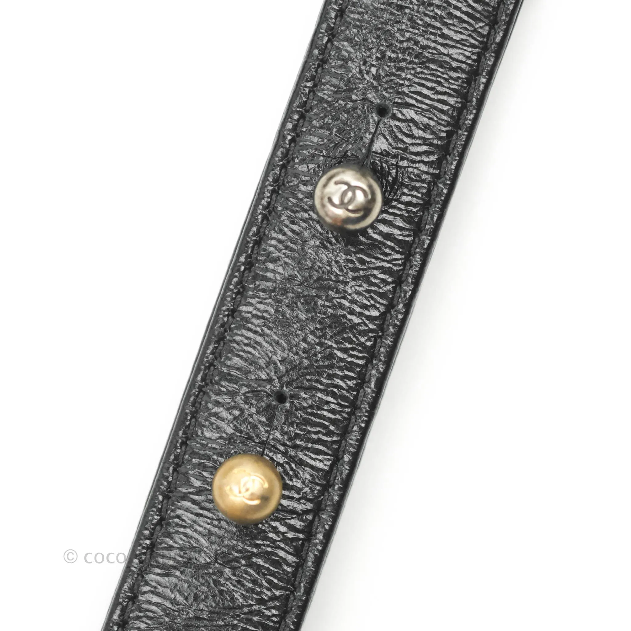 Chanel Quilted Small Gabrielle Hobo Black Calfskin Mixed Hardware