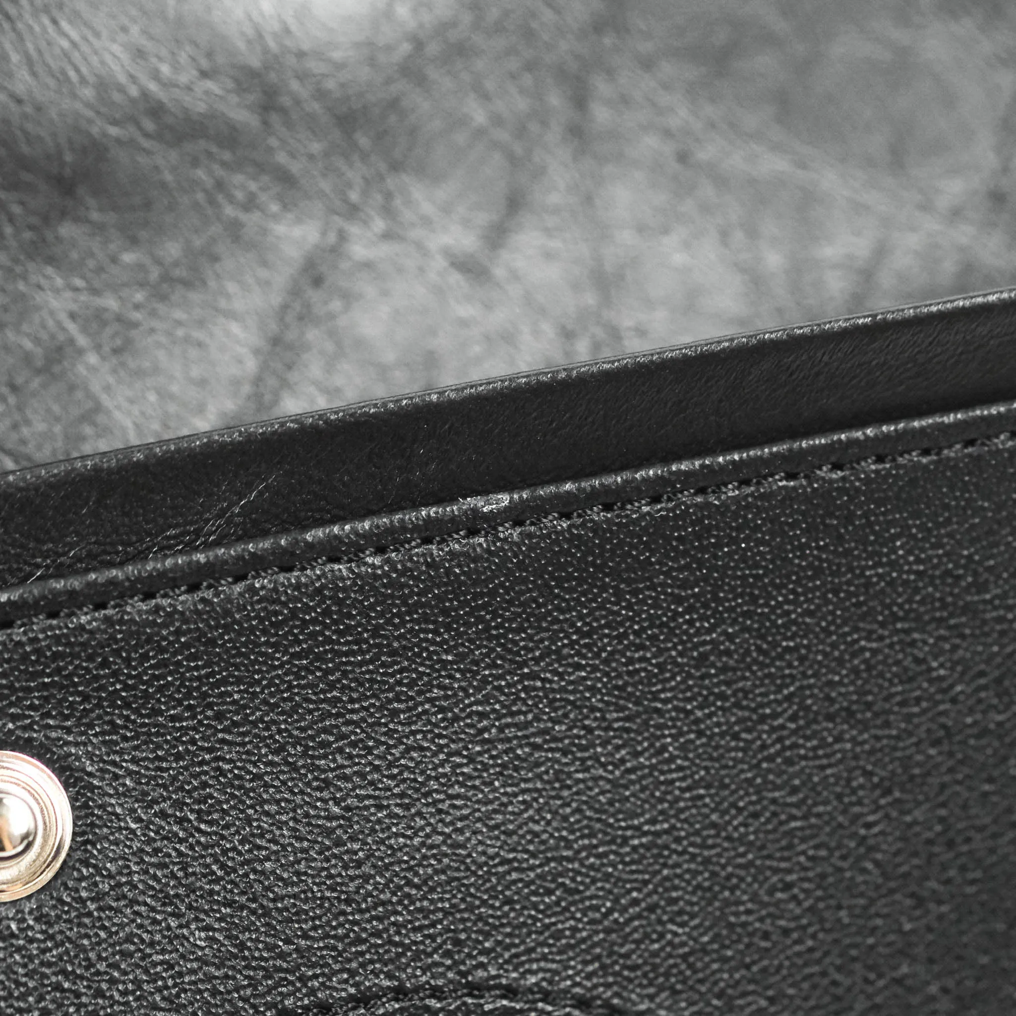 Chanel Reissue 225 Quilted Aged Calfskin So Black