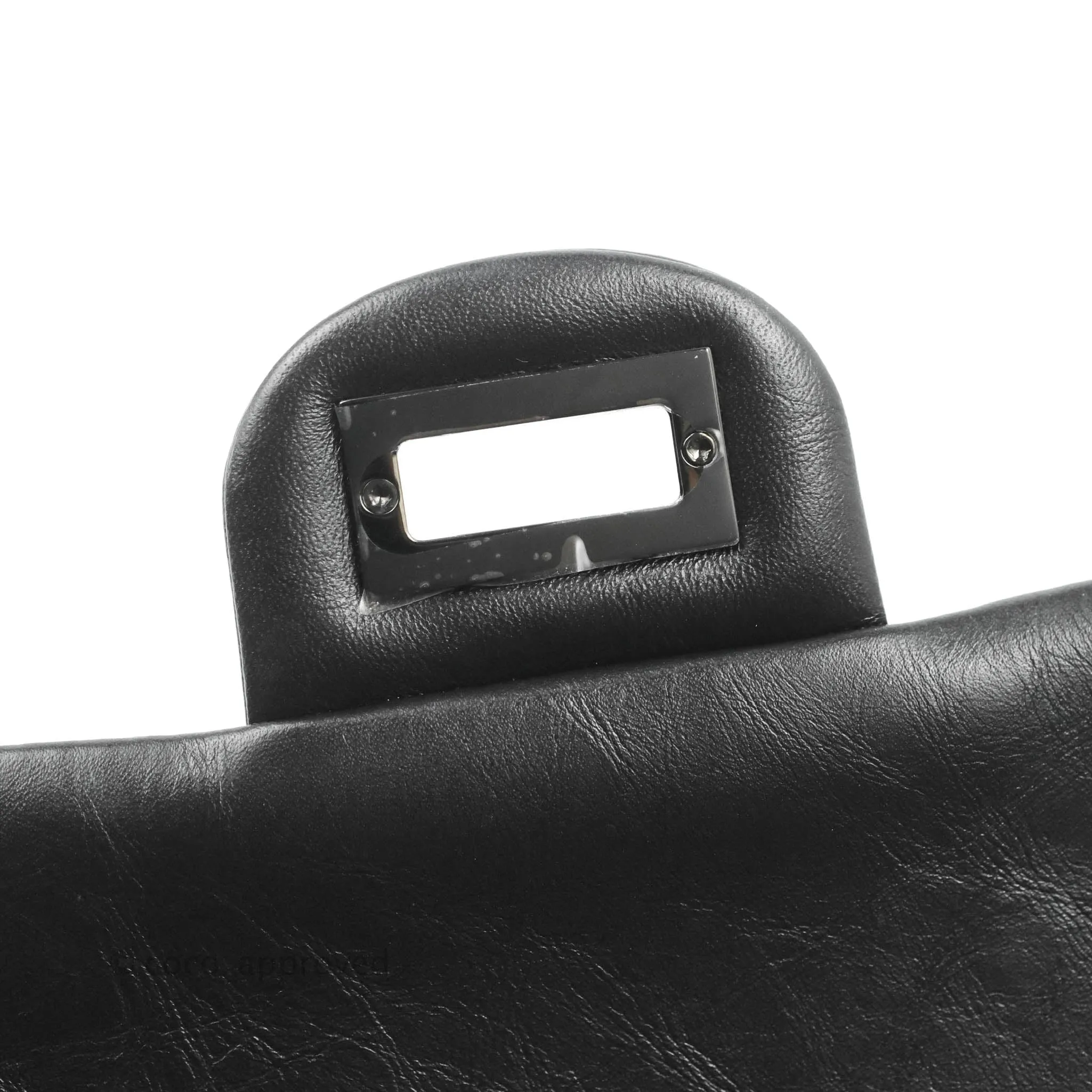 Chanel Reissue 225 Quilted Aged Calfskin So Black