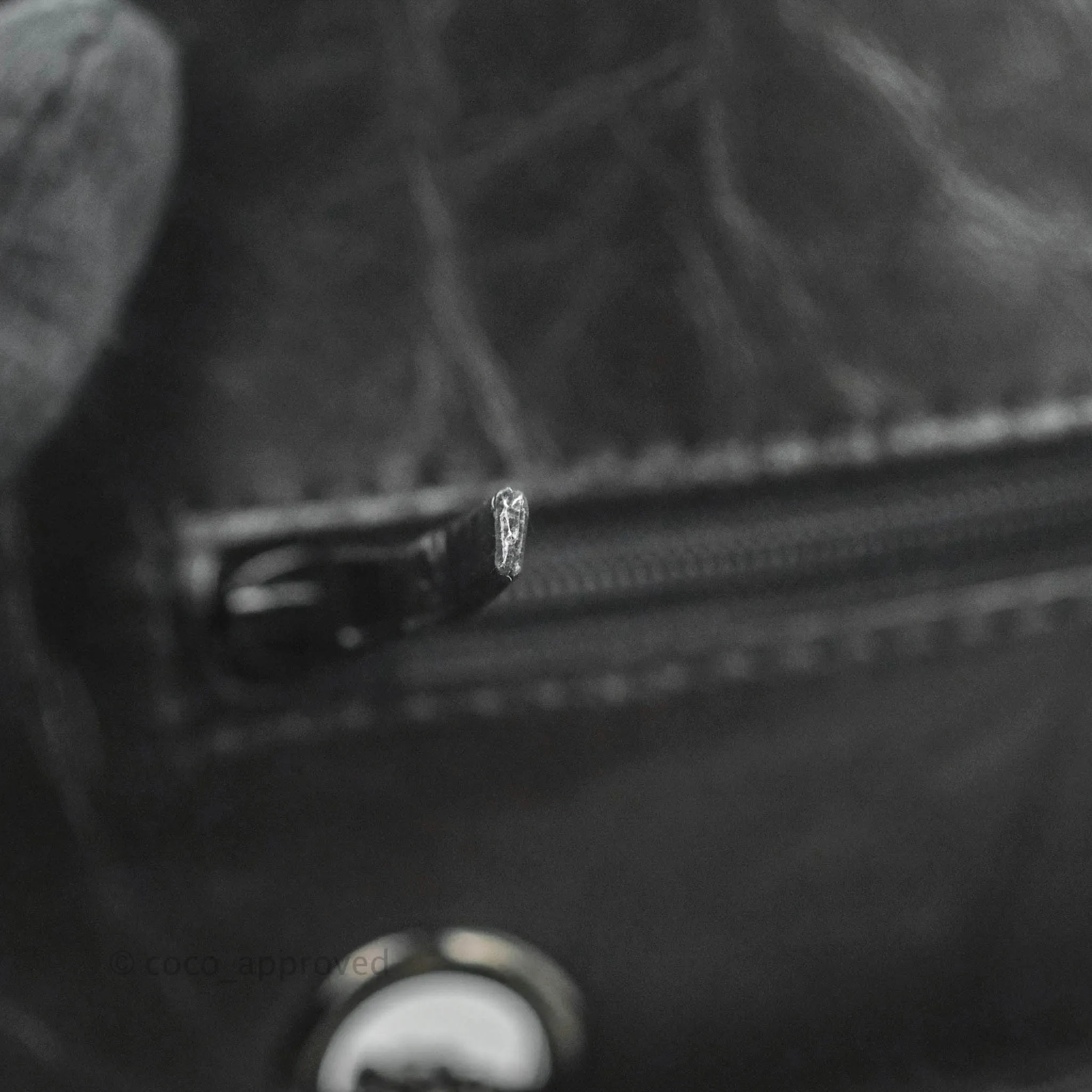 Chanel Reissue 225 Quilted Aged Calfskin So Black