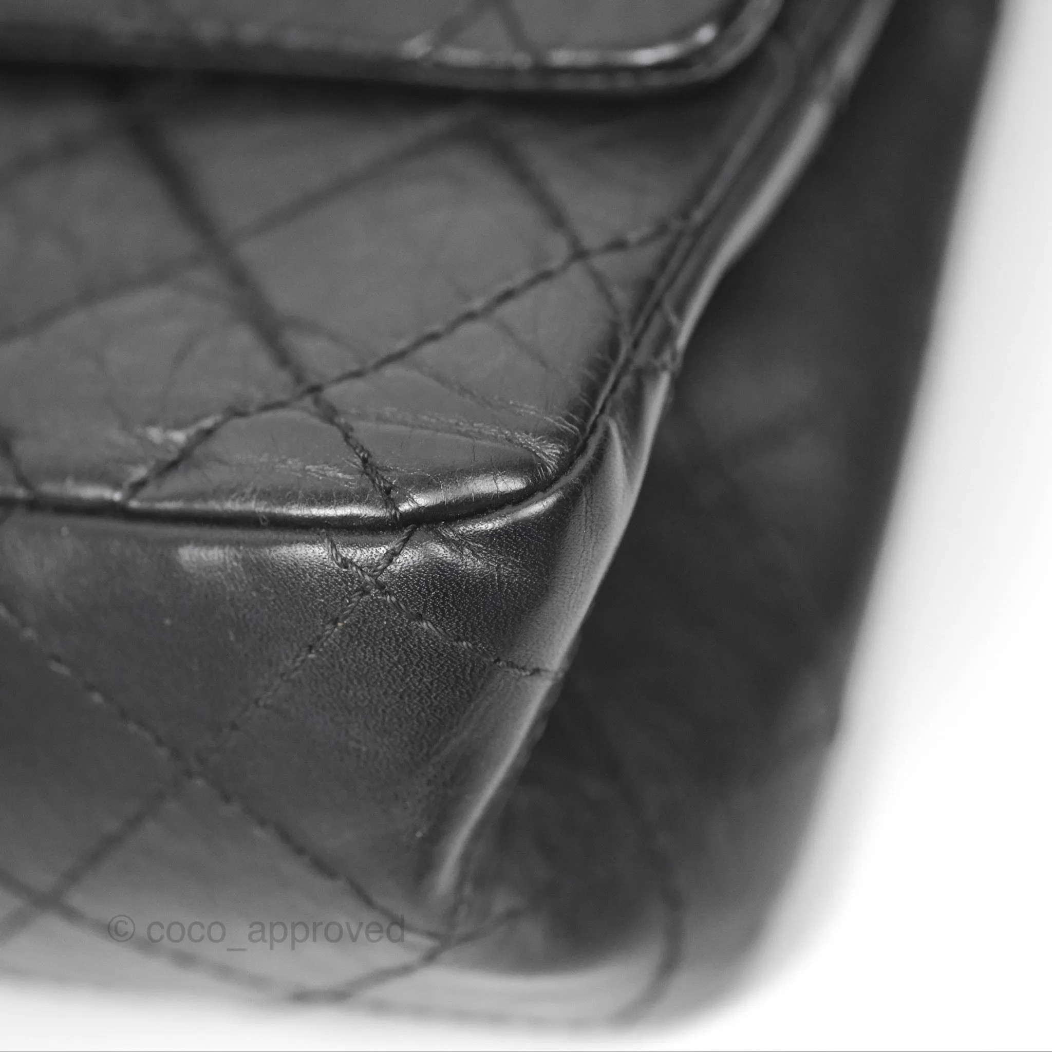 Chanel Reissue 226 Flap Quilted Calfskin Black Gold Hardware