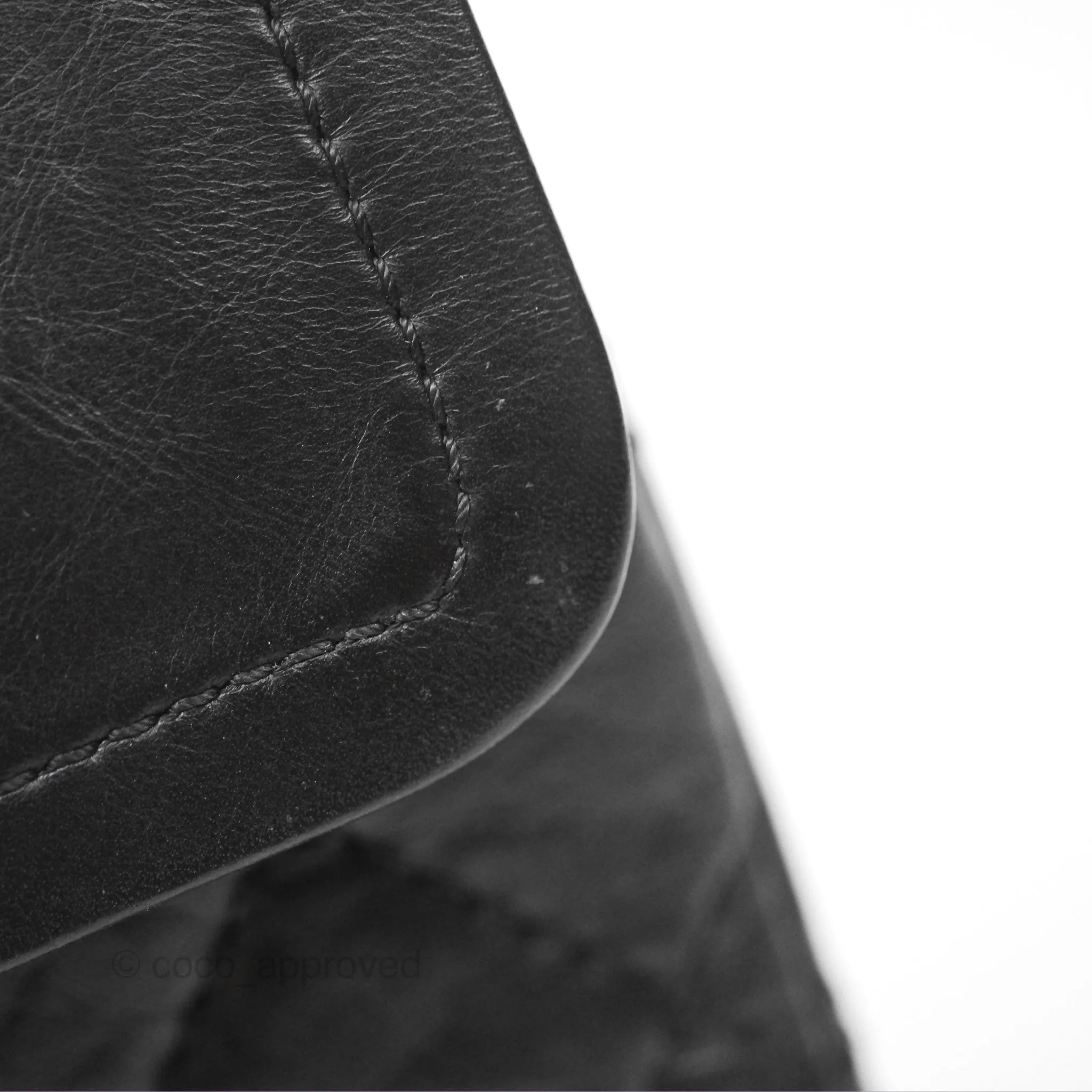 Chanel Reissue 226 Flap Quilted Calfskin Black Gold Hardware