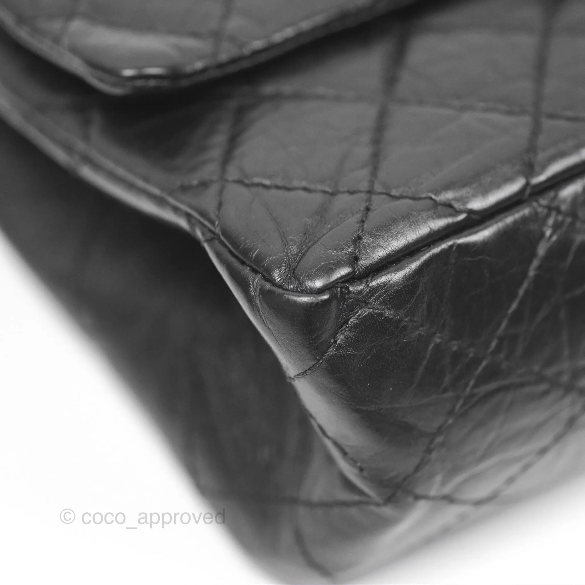 Chanel Reissue 226 Flap Quilted Calfskin Black Gold Hardware
