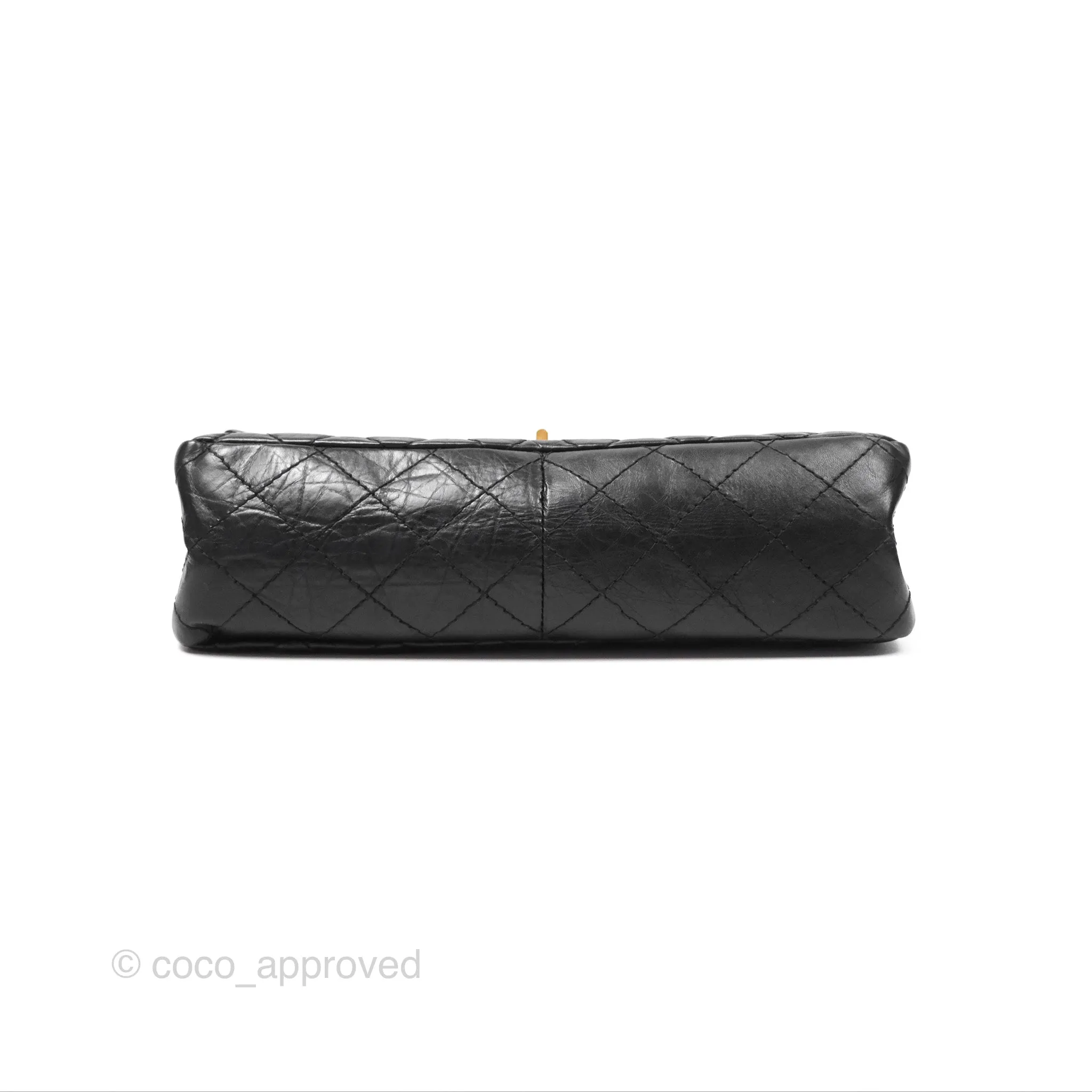 Chanel Reissue 226 Flap Quilted Calfskin Black Gold Hardware