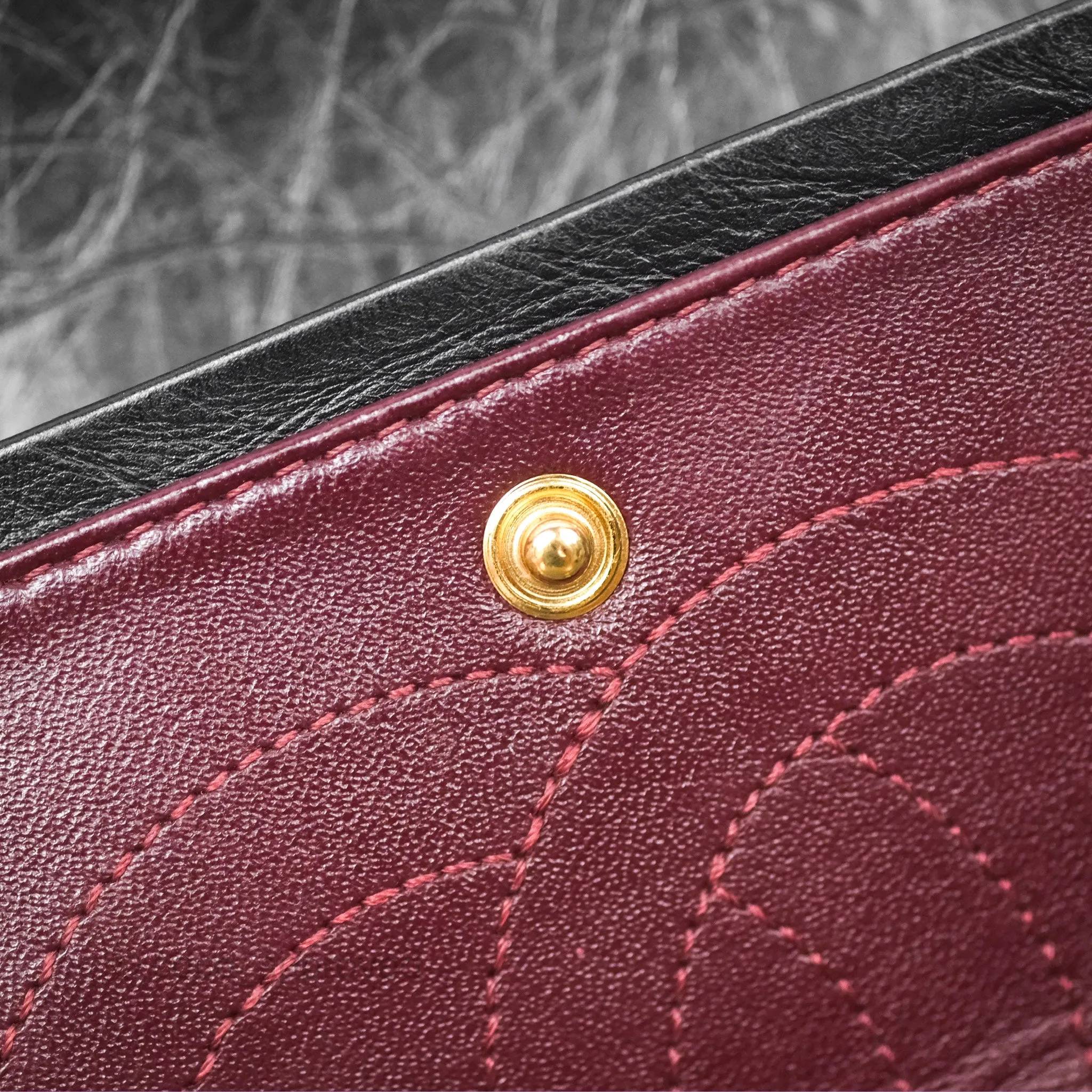 Chanel Reissue 226 Flap Quilted Calfskin Black Gold Hardware