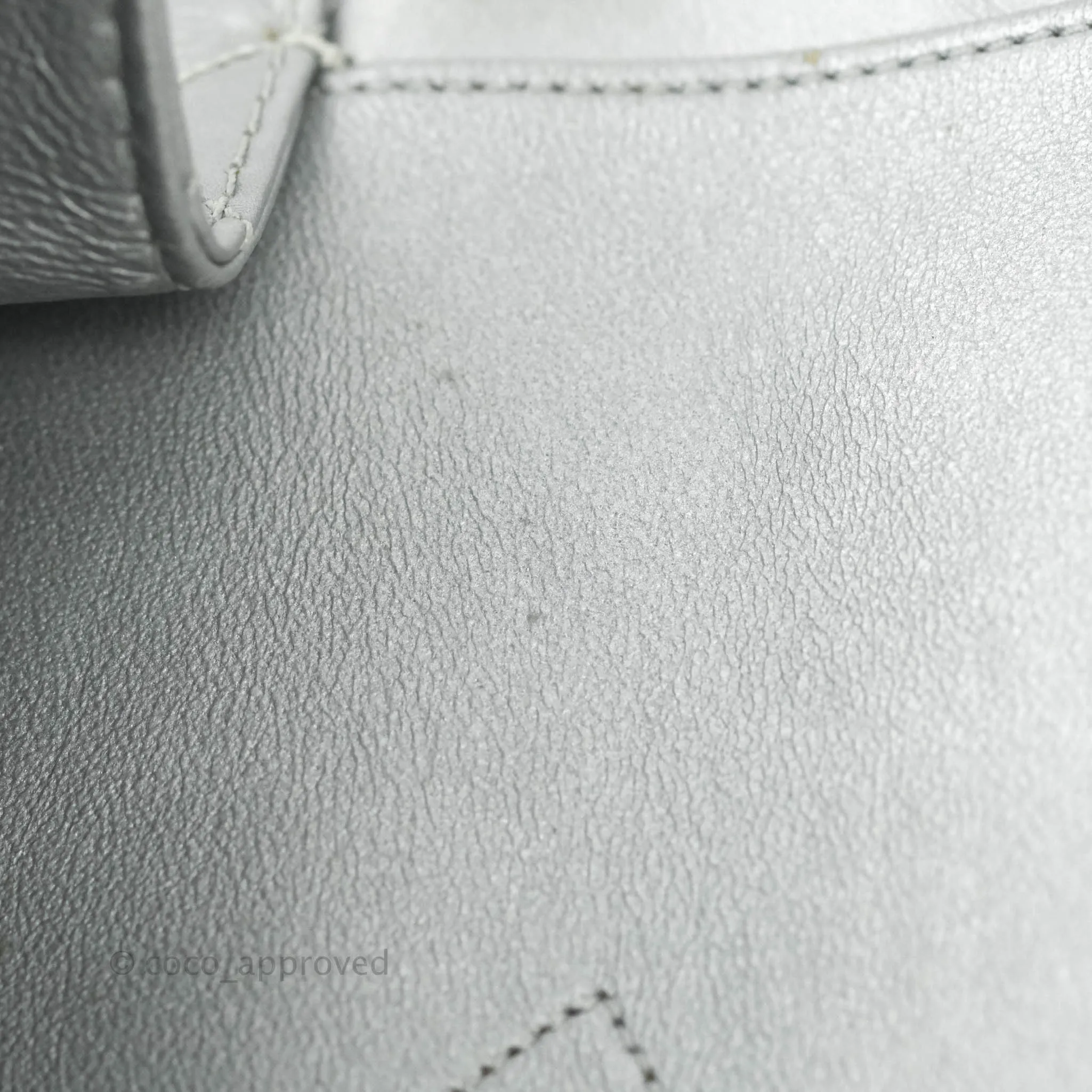 Chanel Reissue 227 Quilted Aged Calfskin Silver Ruthenium Hardware