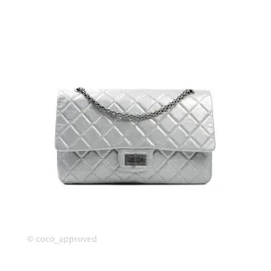 Chanel Reissue 227 Quilted Aged Calfskin Silver Ruthenium Hardware
