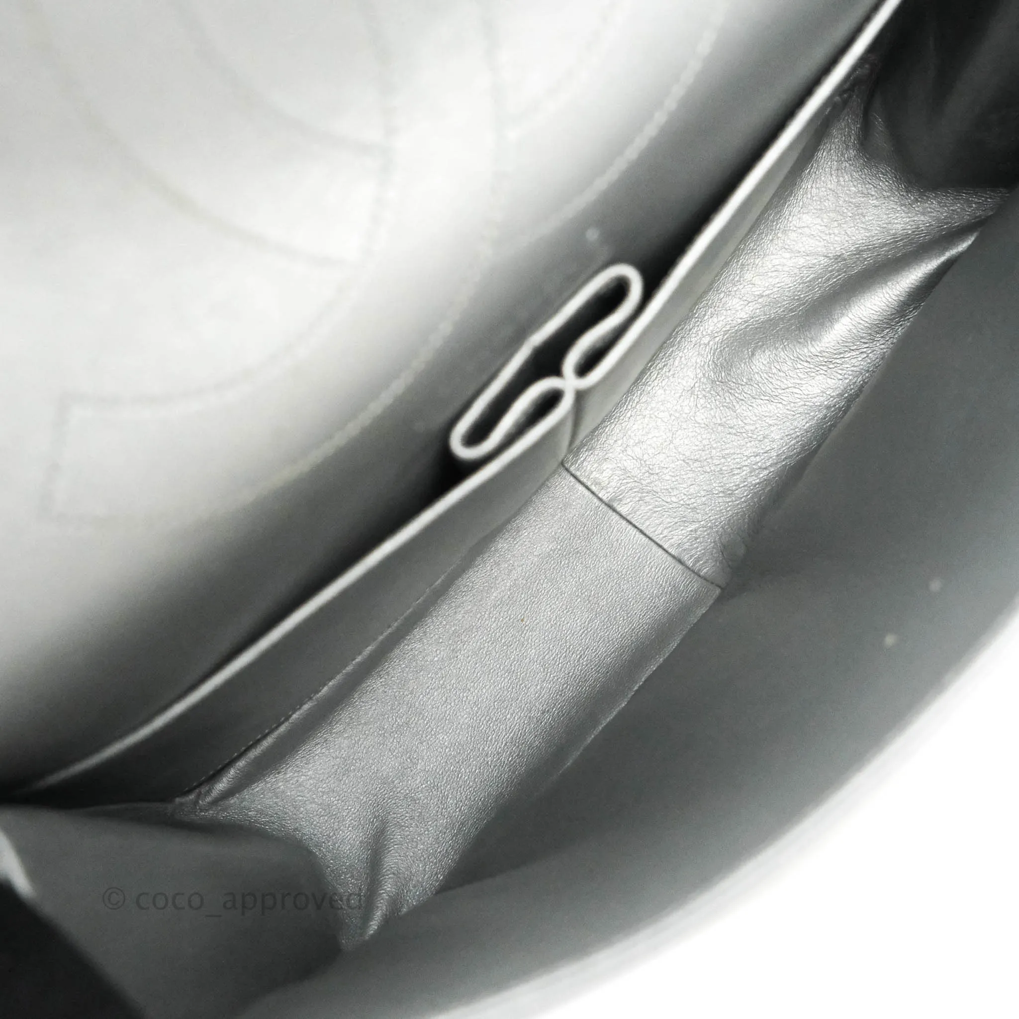 Chanel Reissue 227 Quilted Aged Calfskin Silver Ruthenium Hardware