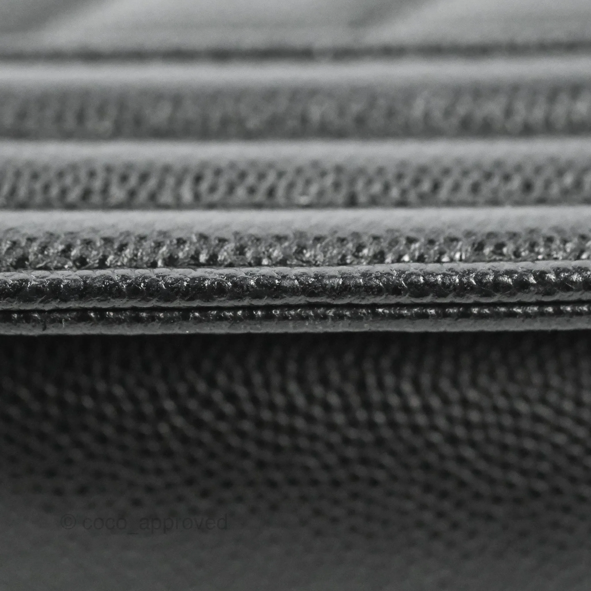 Chanel Small Boy Chevron Black Caviar Ruthenium Hardware