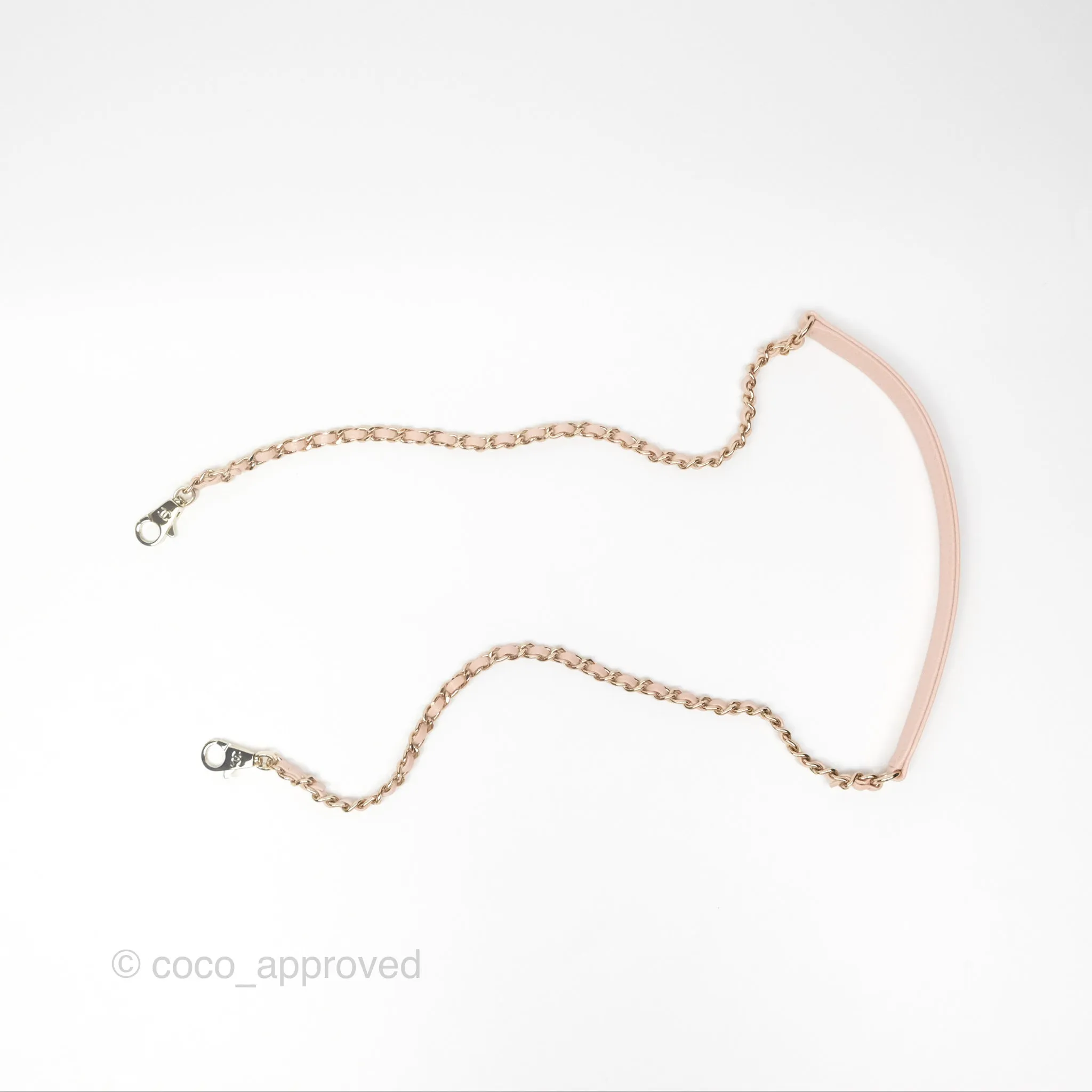Chanel Small Coco Handle Light Pink Caviar Gold Hardware