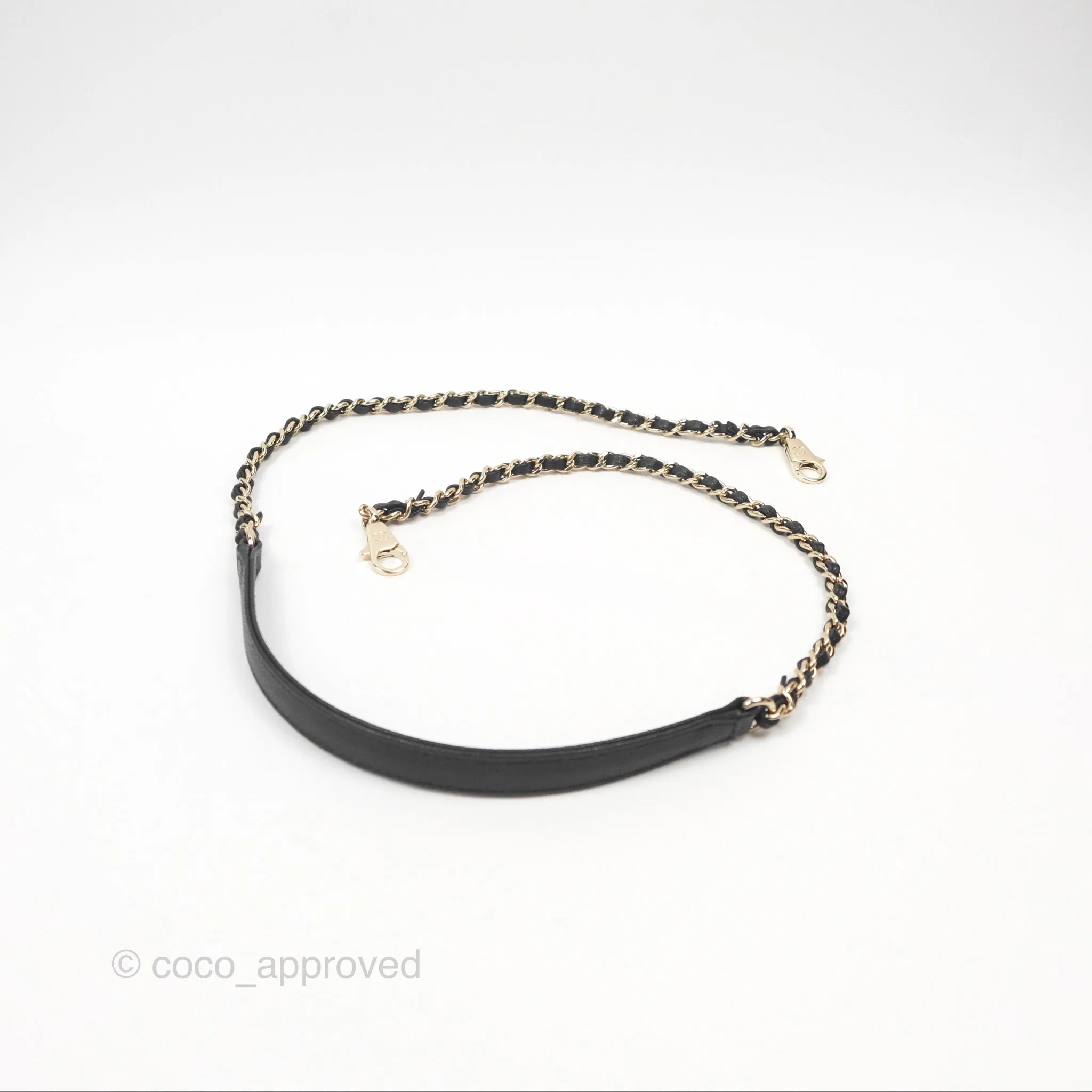 Chanel Small Coco Handle Quilted Black Caviar Gold Hardware Embossed Lizard Handle