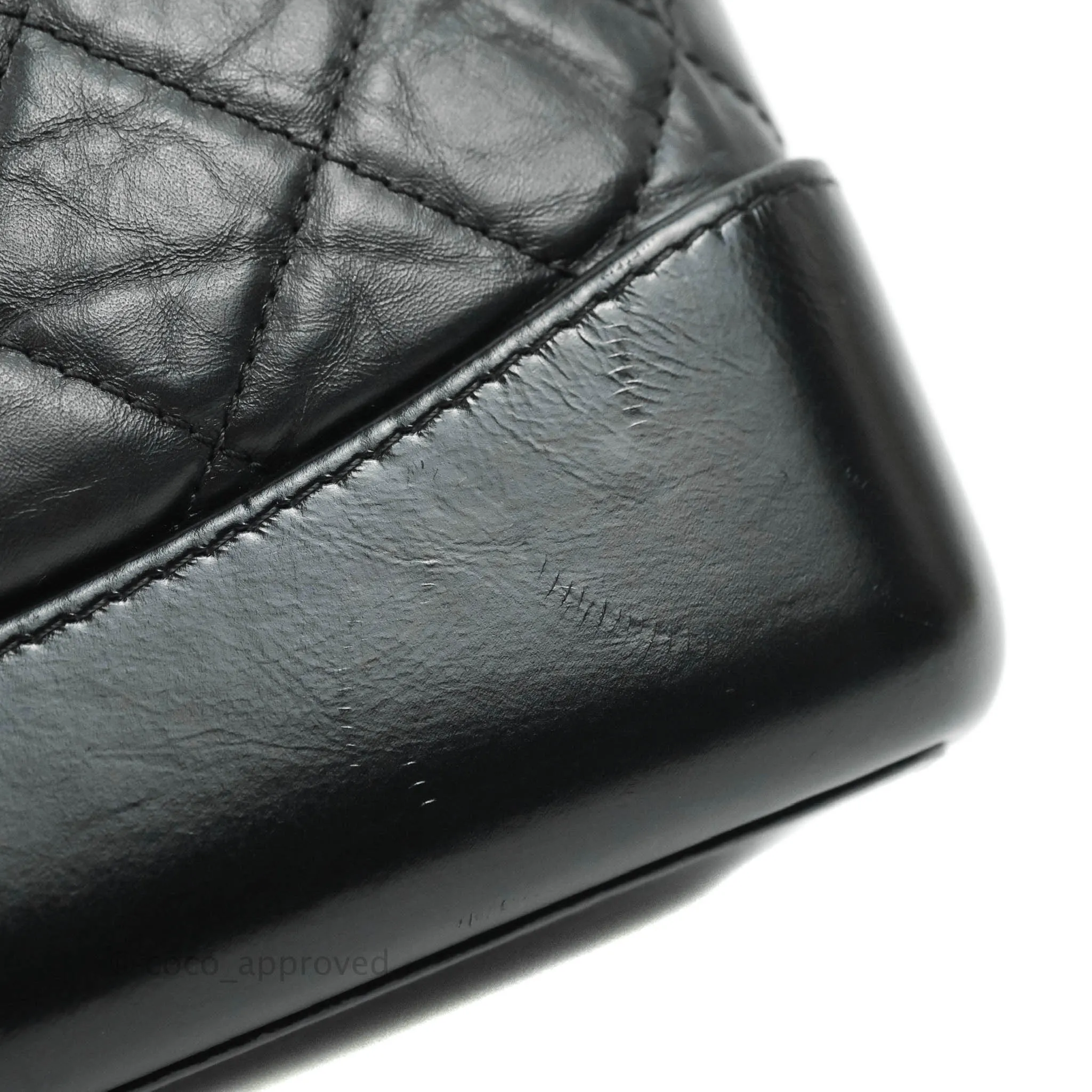 Chanel Small Gabrielle Backpack Black Aged Calfskin