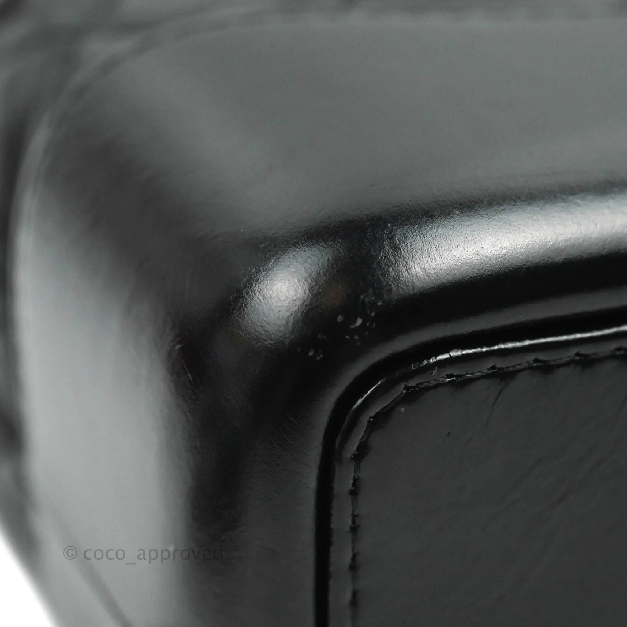 Chanel Small Gabrielle Backpack Black Aged Calfskin