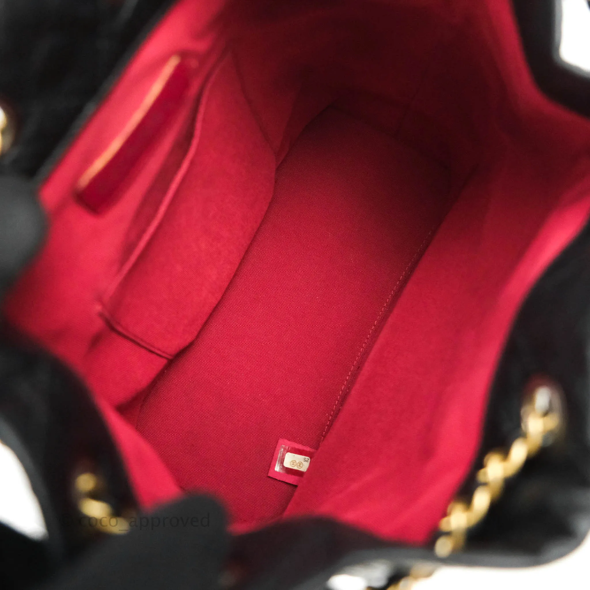 Chanel Small Gabrielle Backpack Black Aged Calfskin