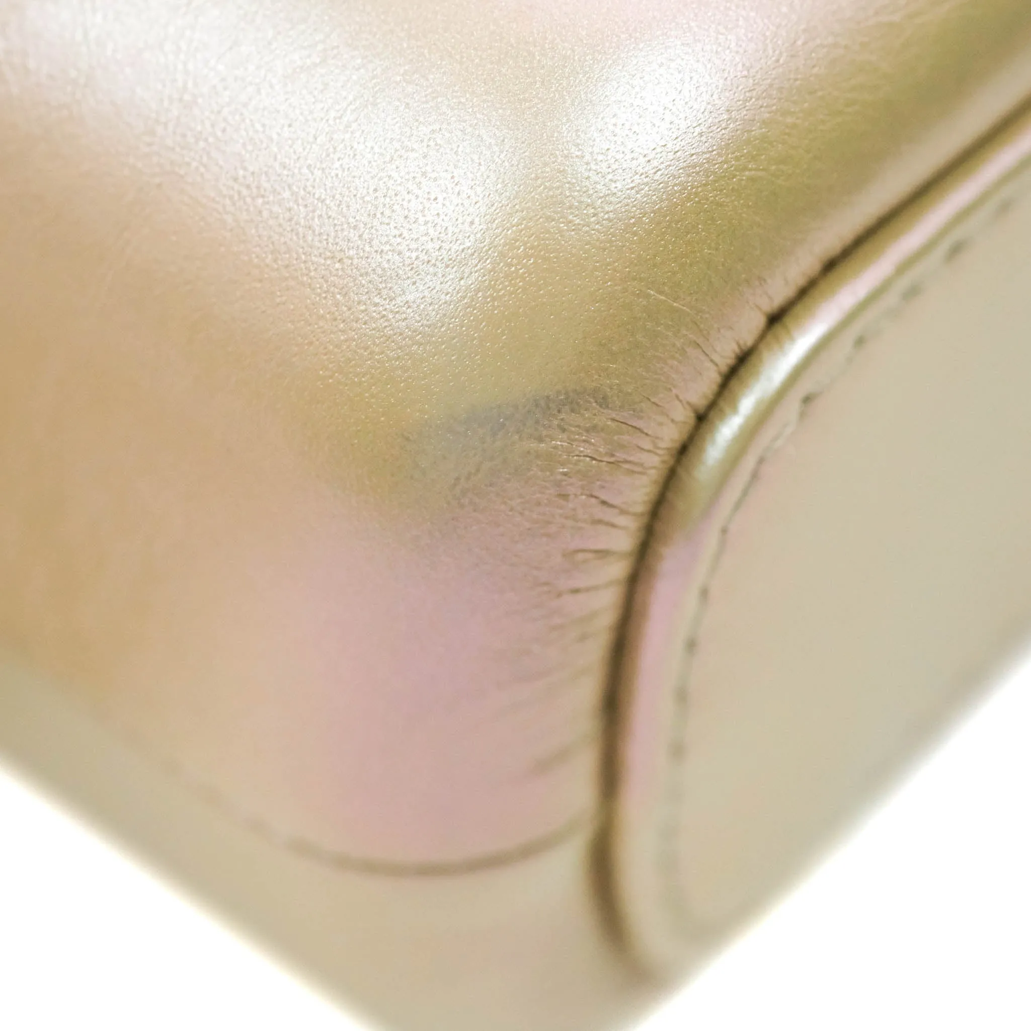 Chanel Small Gabrielle Hobo Iridescent Pink Aged Calfskin Mixed Hardware