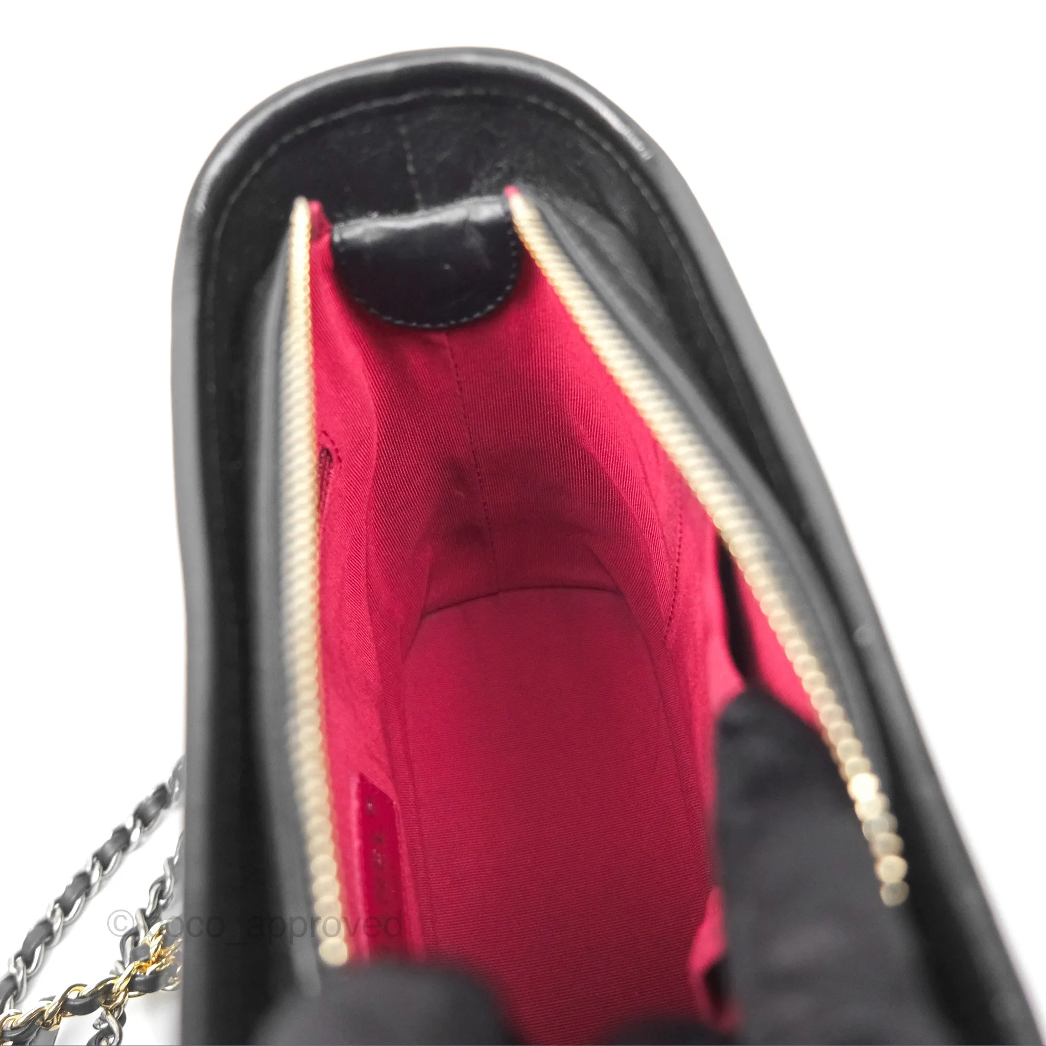 Chanel Small Gabrielle Hobo Quilted Black Aged Calfskin