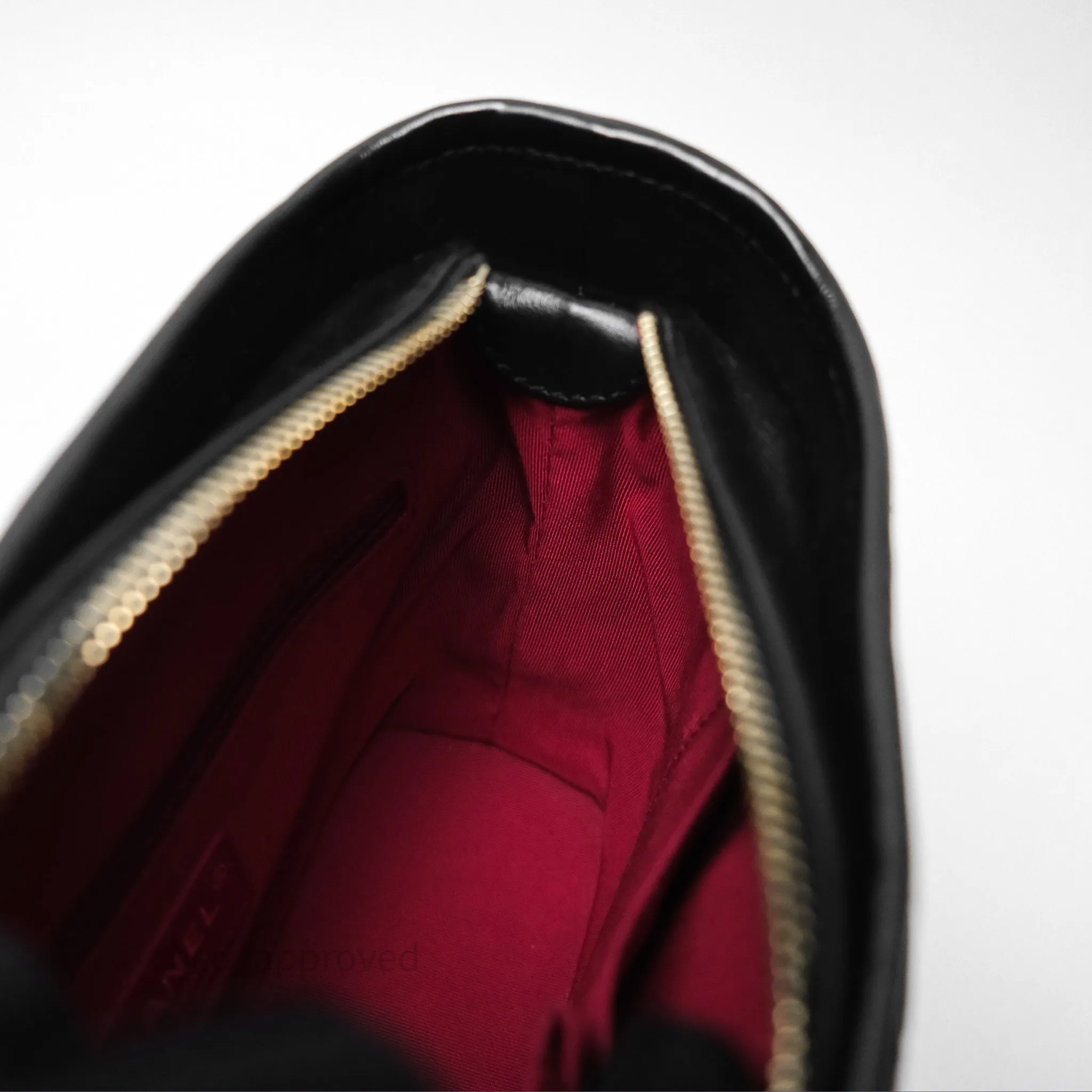 Chanel Small Gabrielle Hobo Quilted Black Aged Calfskin