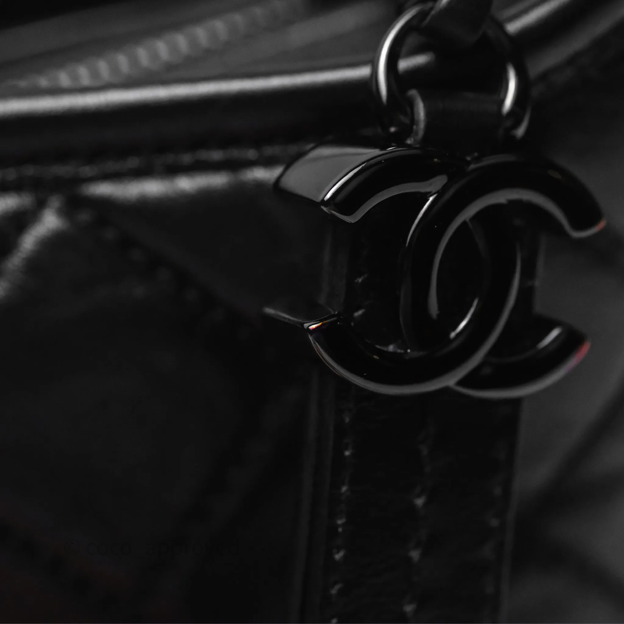Chanel Small Gabrielle Hobo Quilted So Black Aged Calfskin