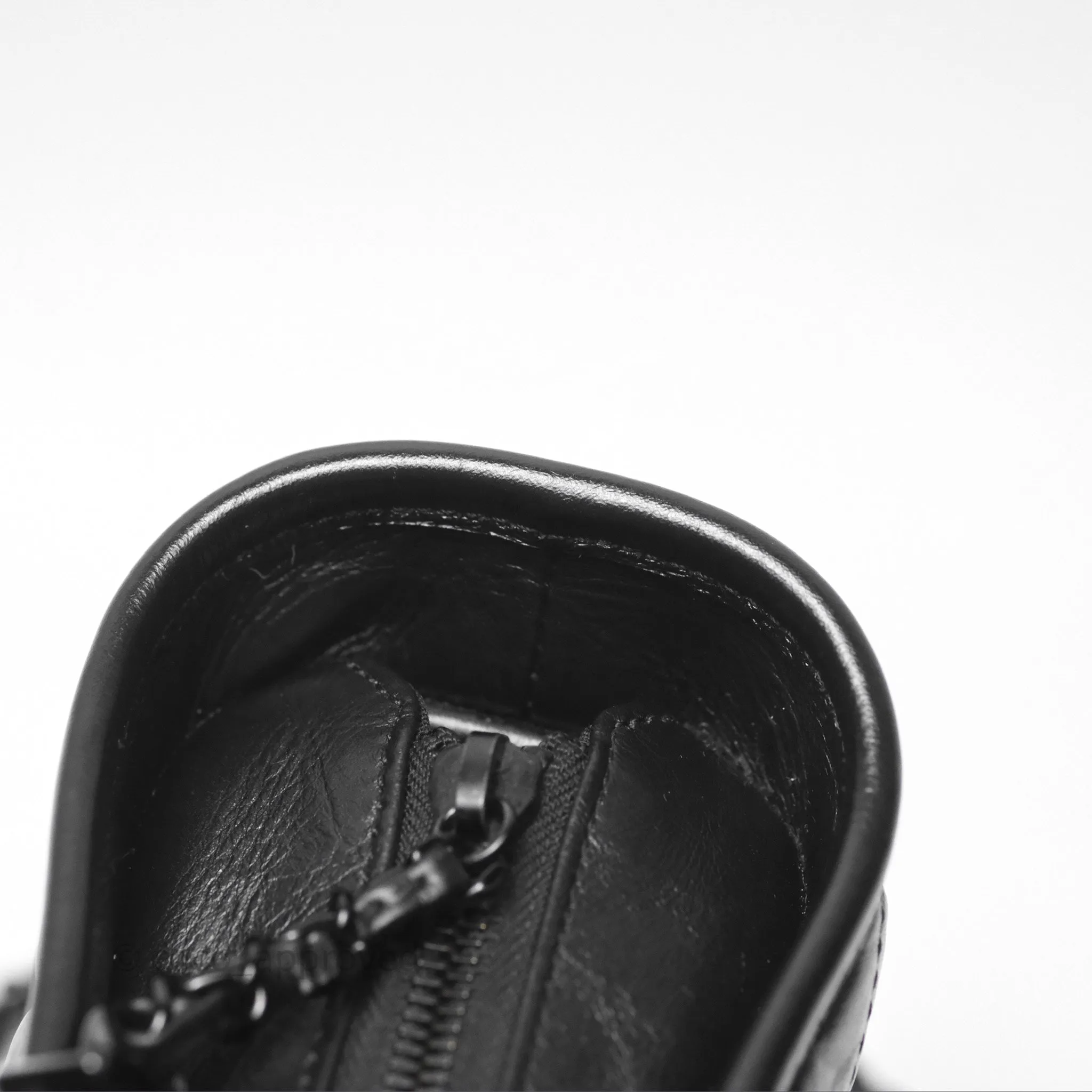 Chanel Small Gabrielle Hobo Quilted So Black Aged Calfskin