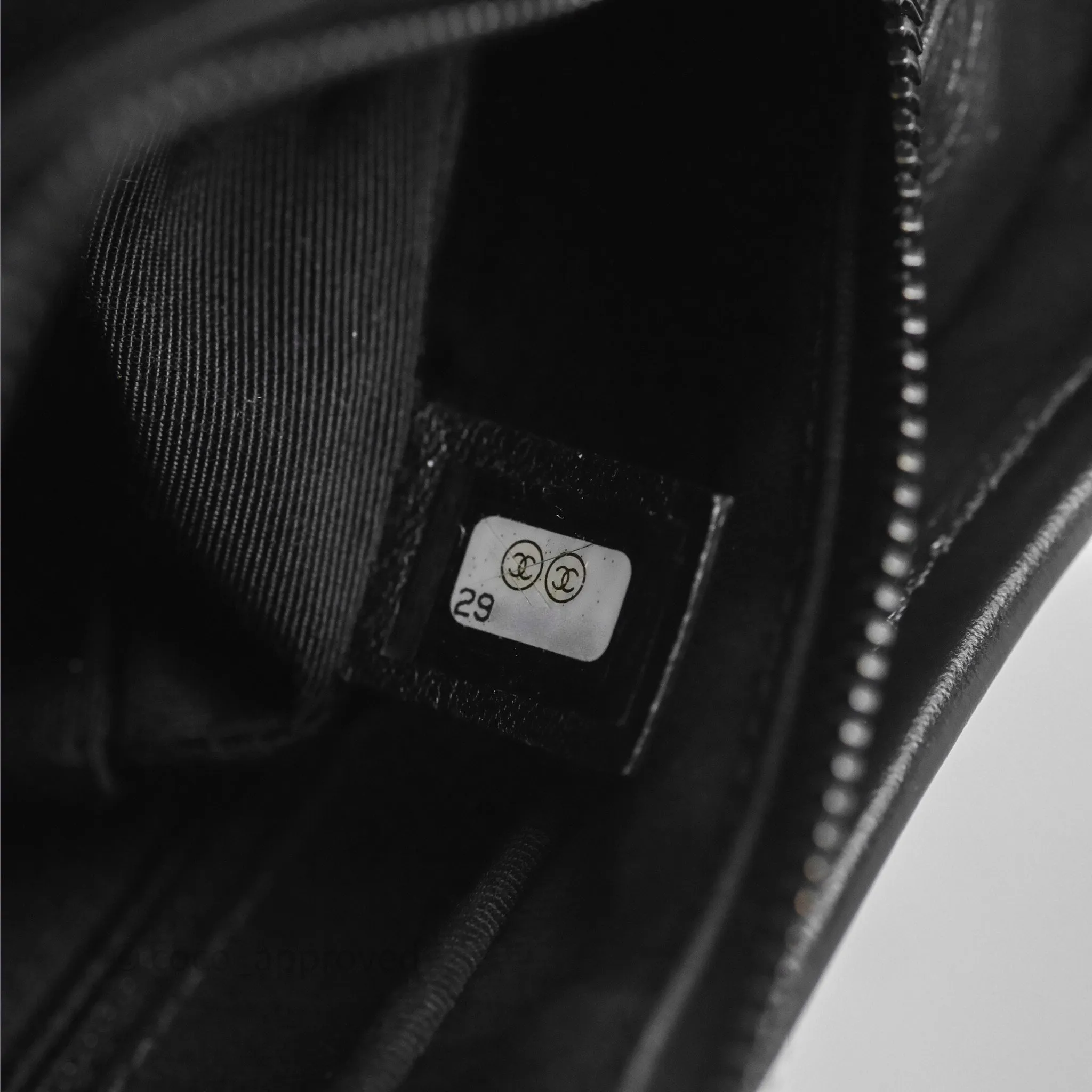 Chanel Small Gabrielle Hobo Quilted So Black Aged Calfskin