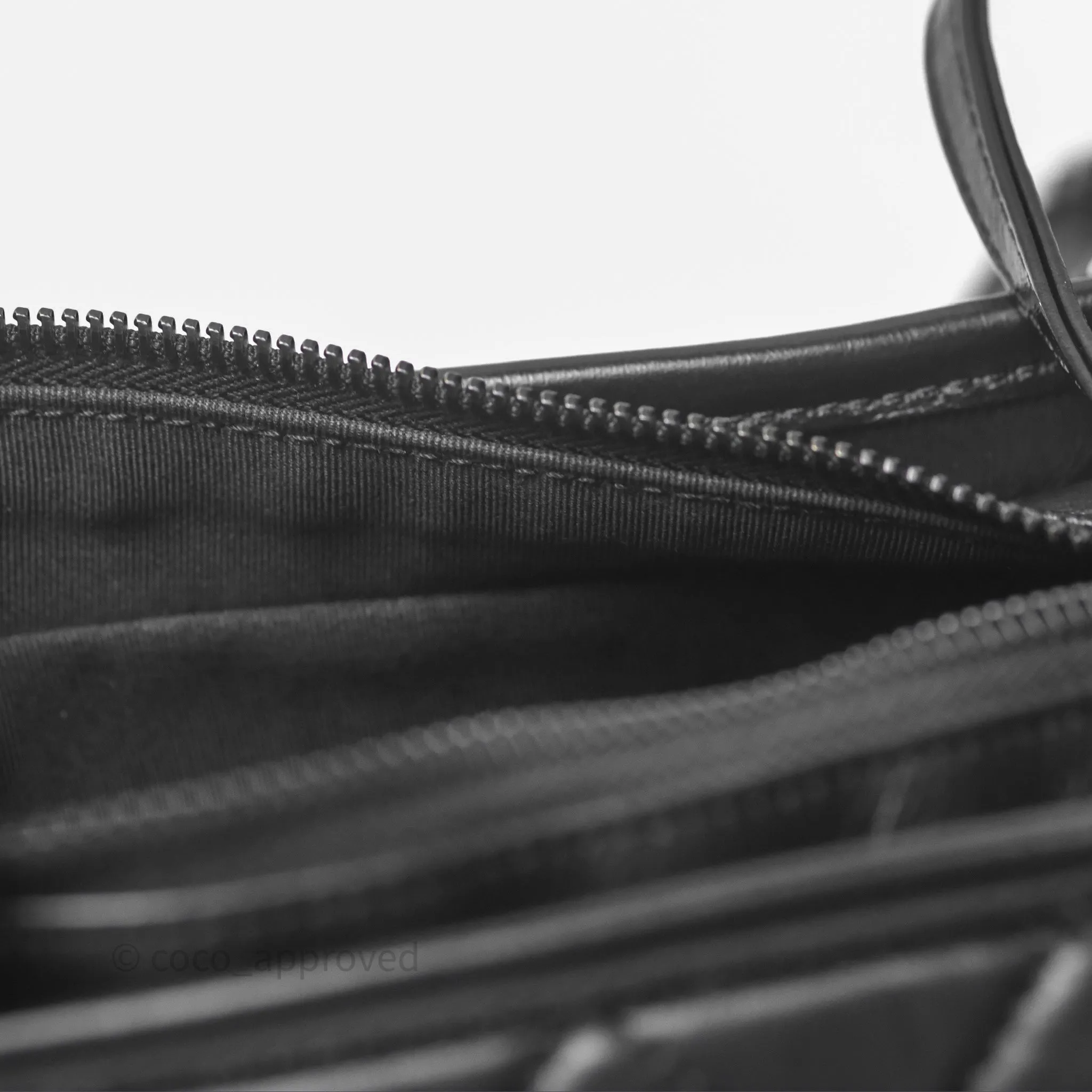 Chanel Small Gabrielle Hobo Quilted So Black Aged Calfskin