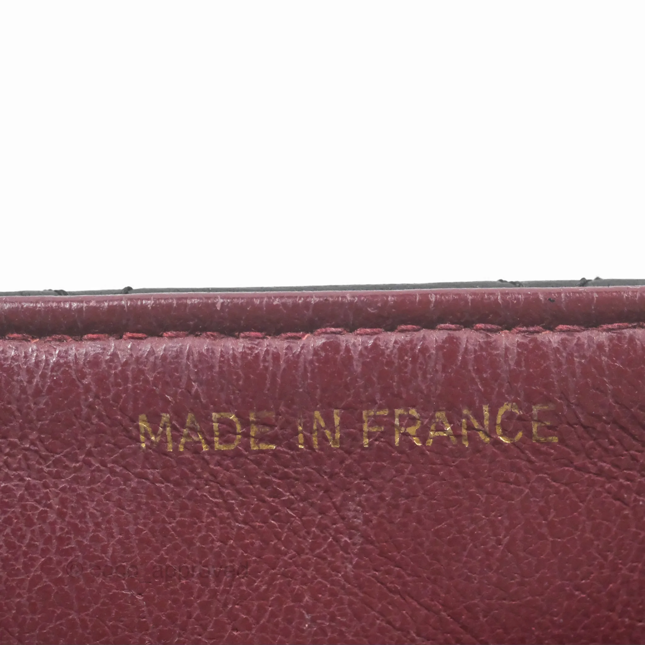 Chanel Vintage Mini Square Black Lambskin 24K Gold Hardware