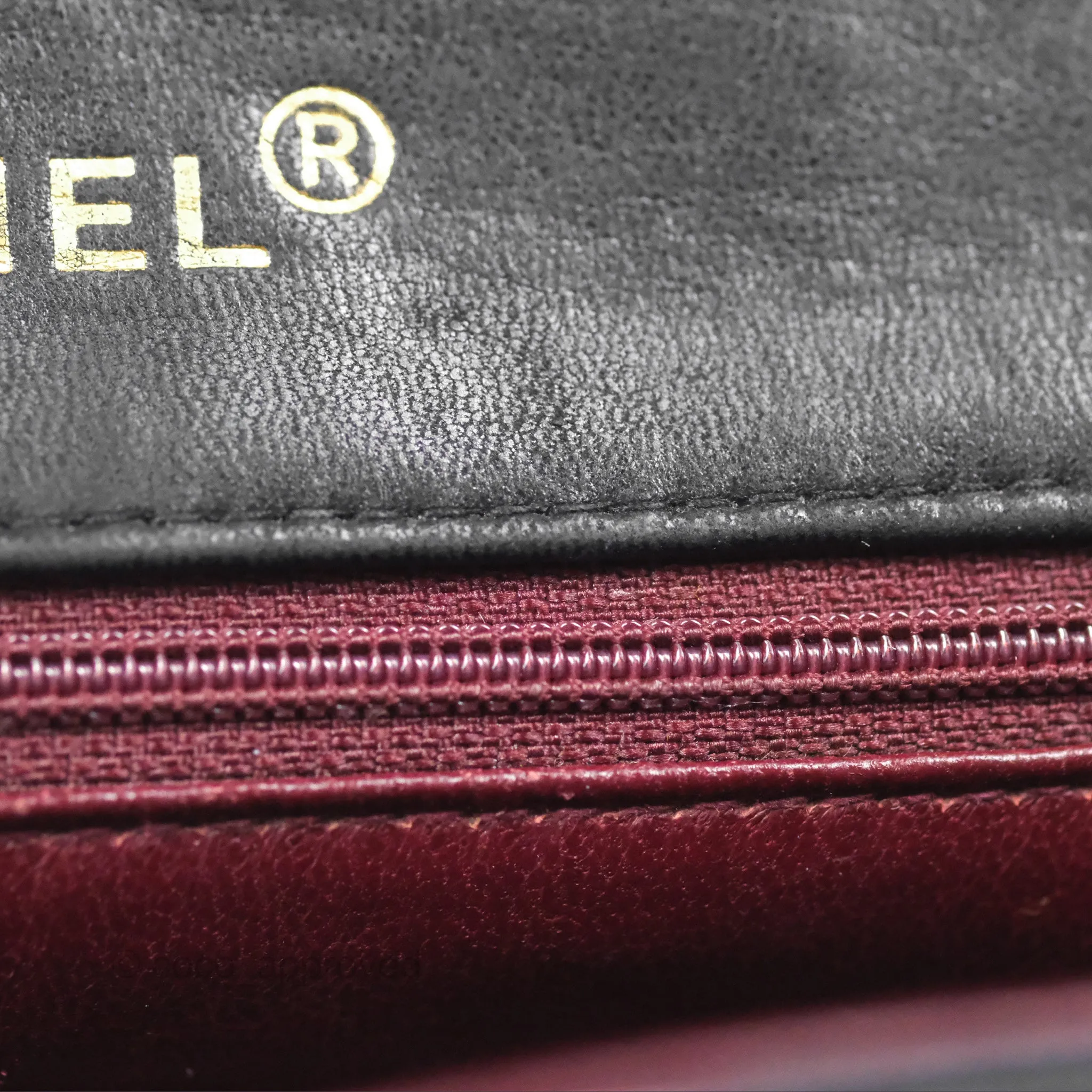 Chanel Vintage Mini Square Black Lambskin 24K Gold Hardware