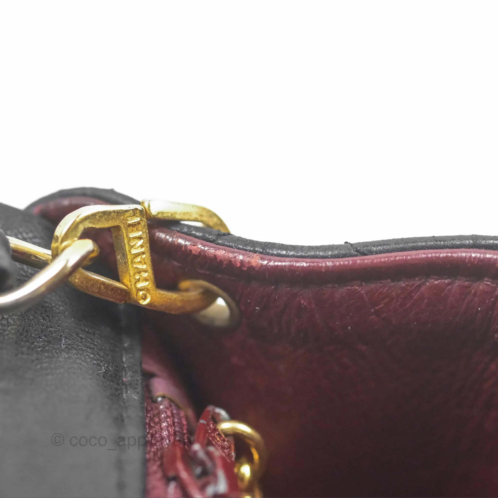 Chanel Vintage Mini Square Black Lambskin 24K Gold Hardware