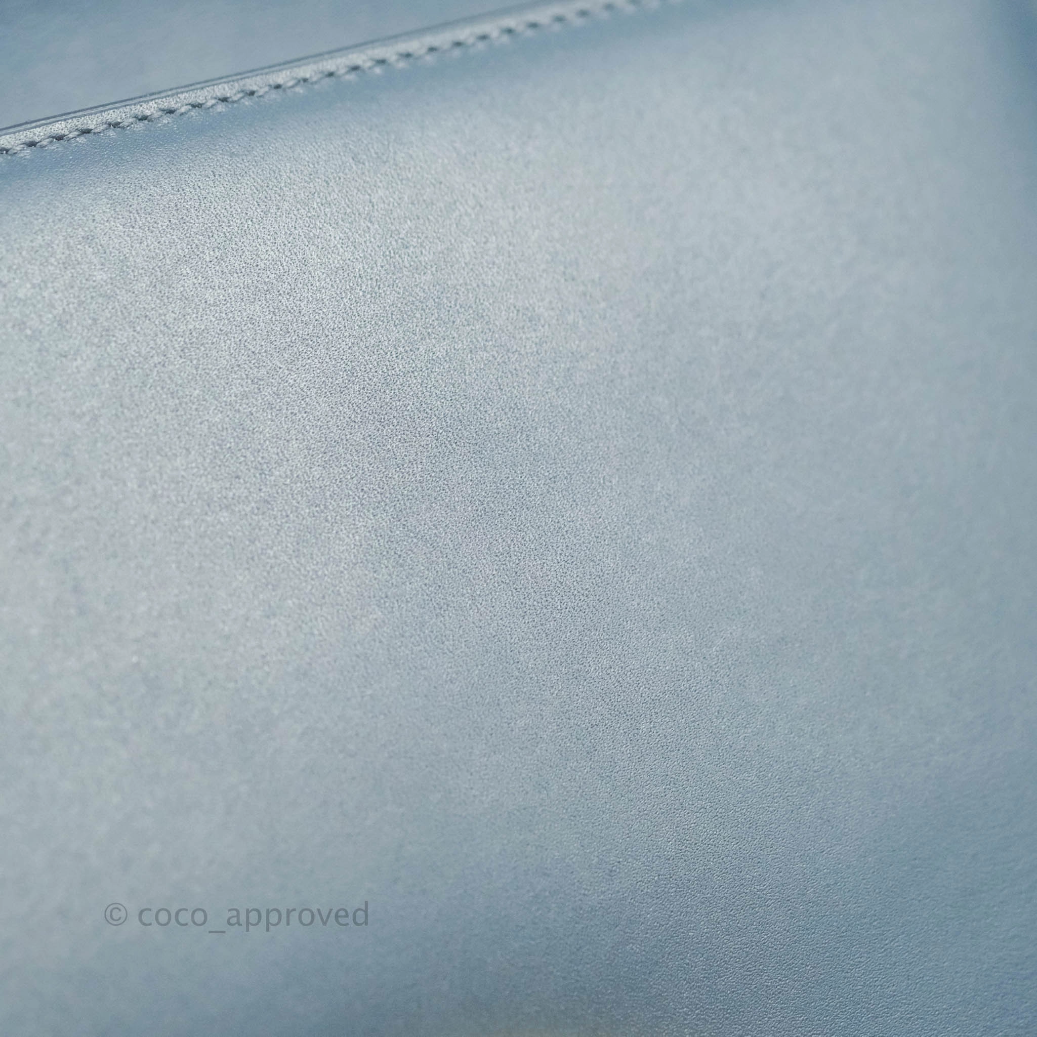 Christian Dior 30 Montaigne Bag Blue Calfskin Gold Hardware