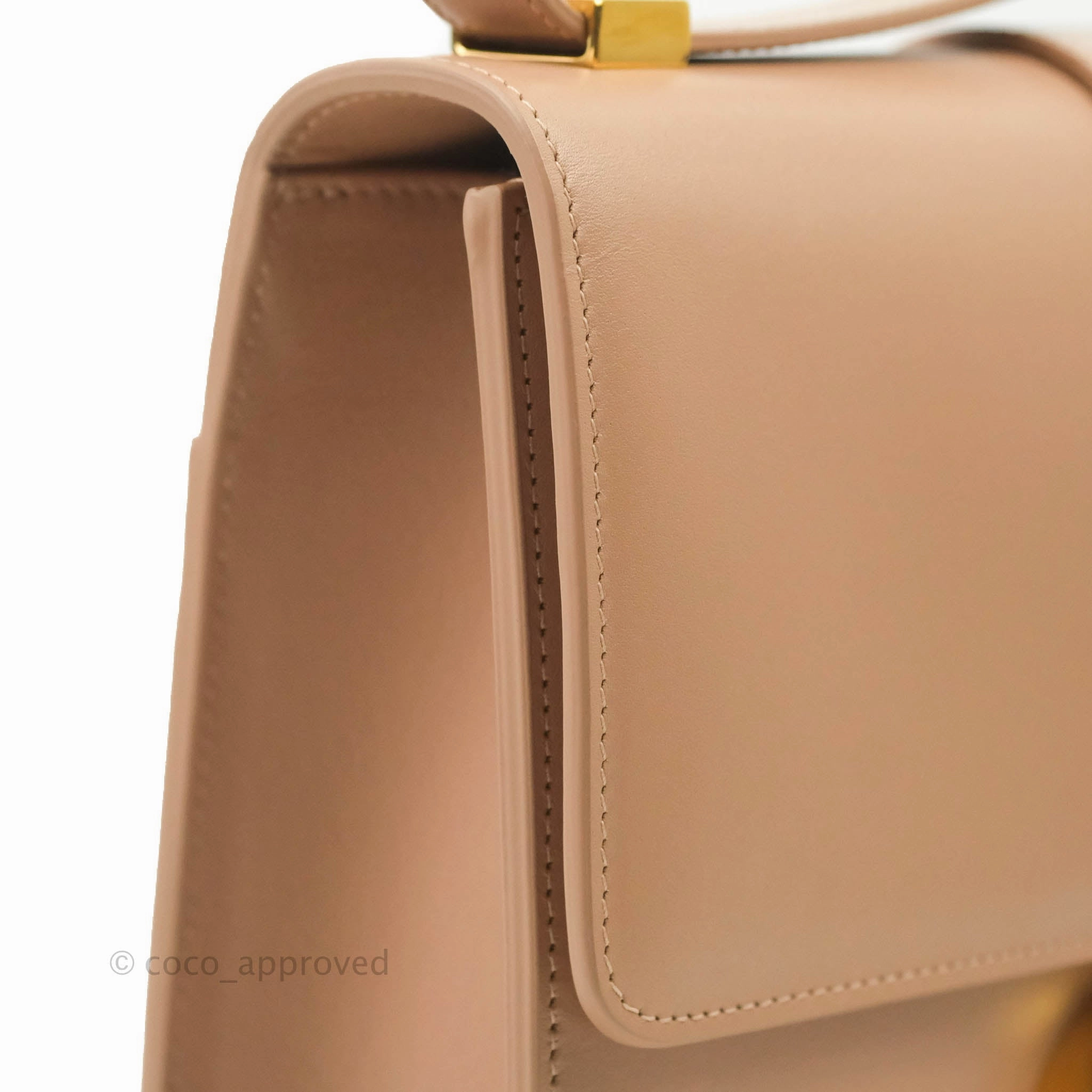 Christian Dior 30 Montaigne Bag Rose Beige Calfskin Gold Hardware