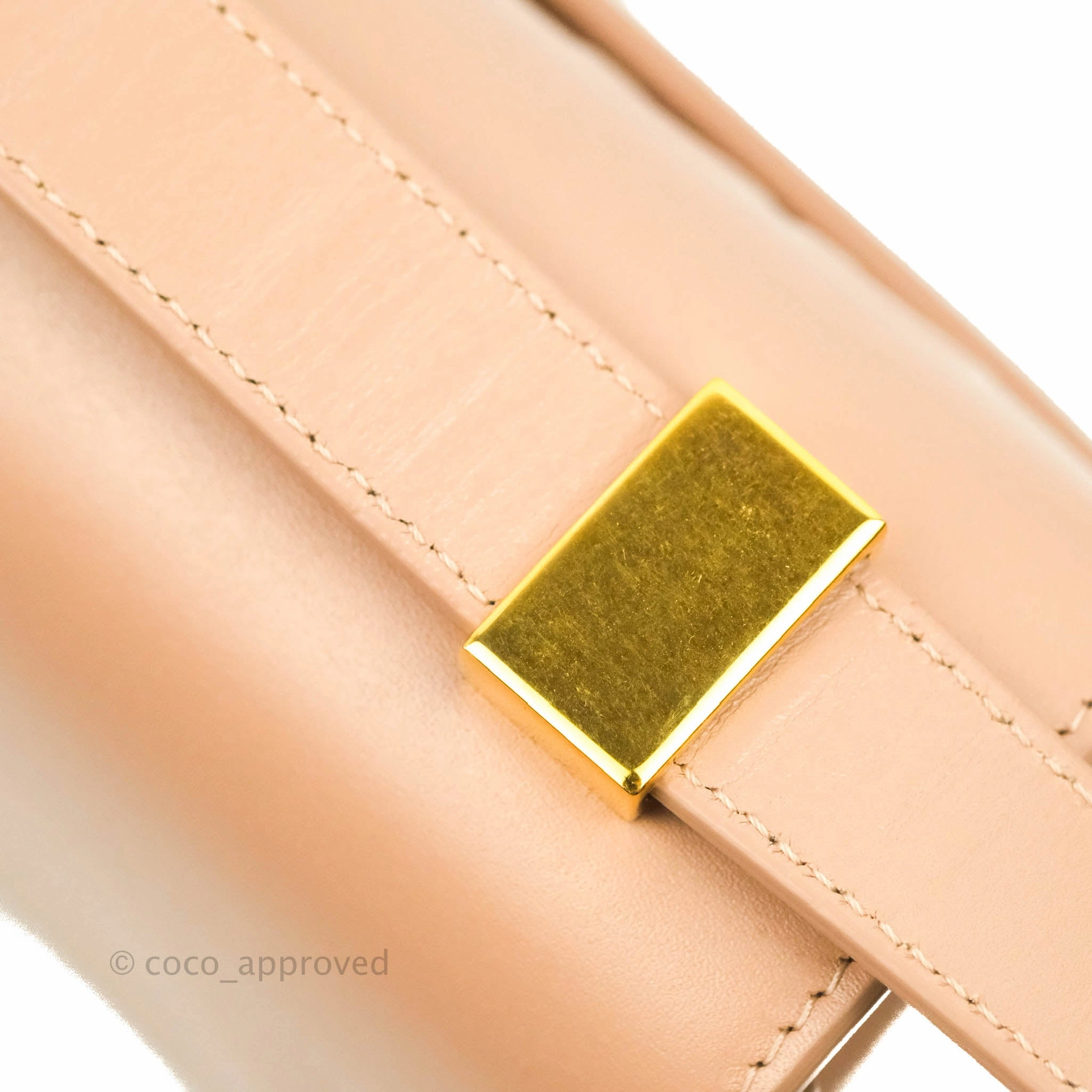 Christian Dior 30 Montaigne Bag Rose Beige Calfskin Gold Hardware