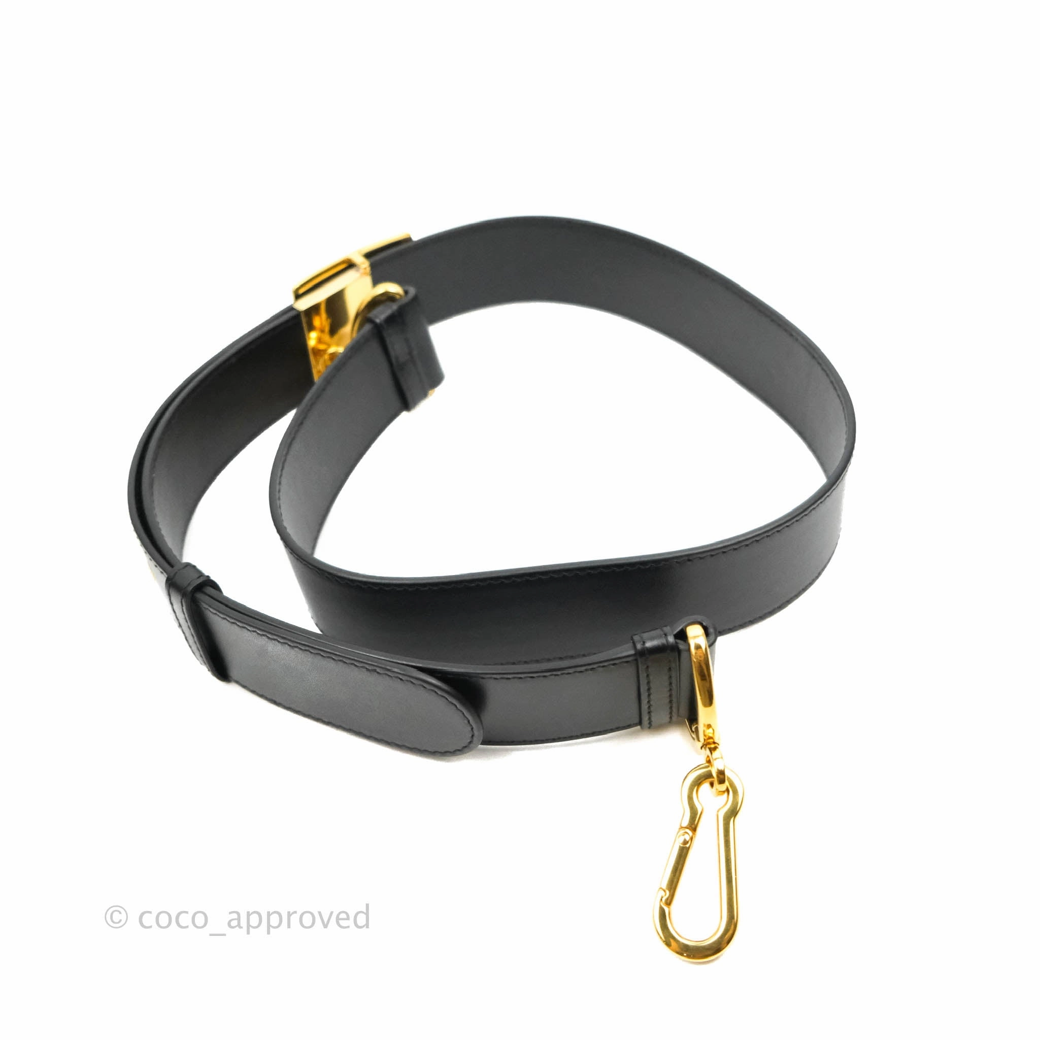 Christian Dior 30 Montaigne Box Bag Black Calfskin Gold Hardware