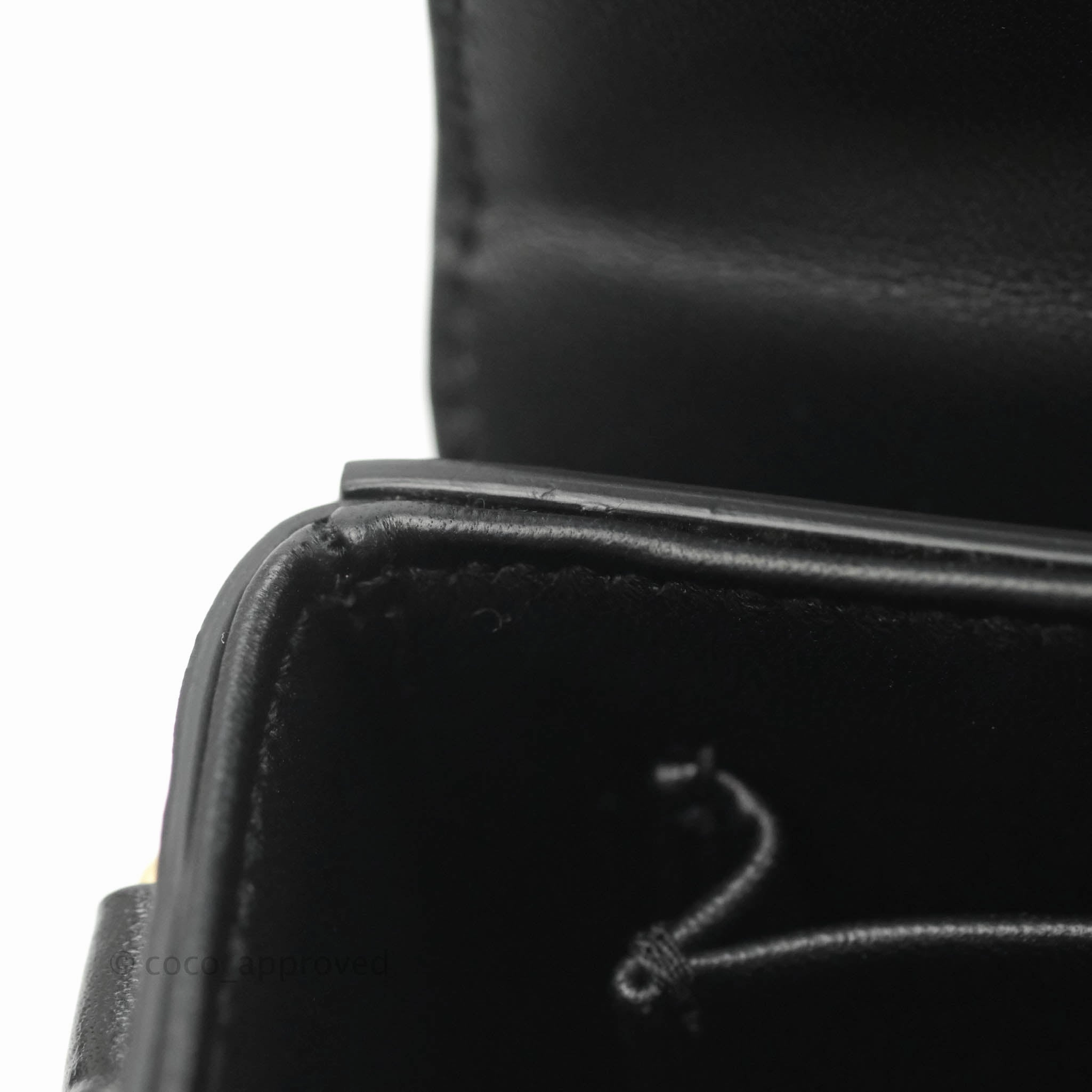Christian Dior 30 Montaigne Box Bag Black Calfskin Gold Hardware