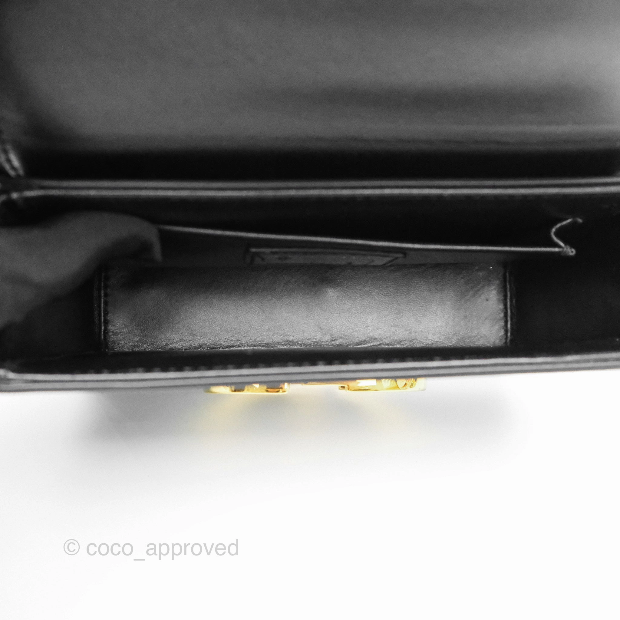 Christian Dior 30 Montaigne Box Bag Black