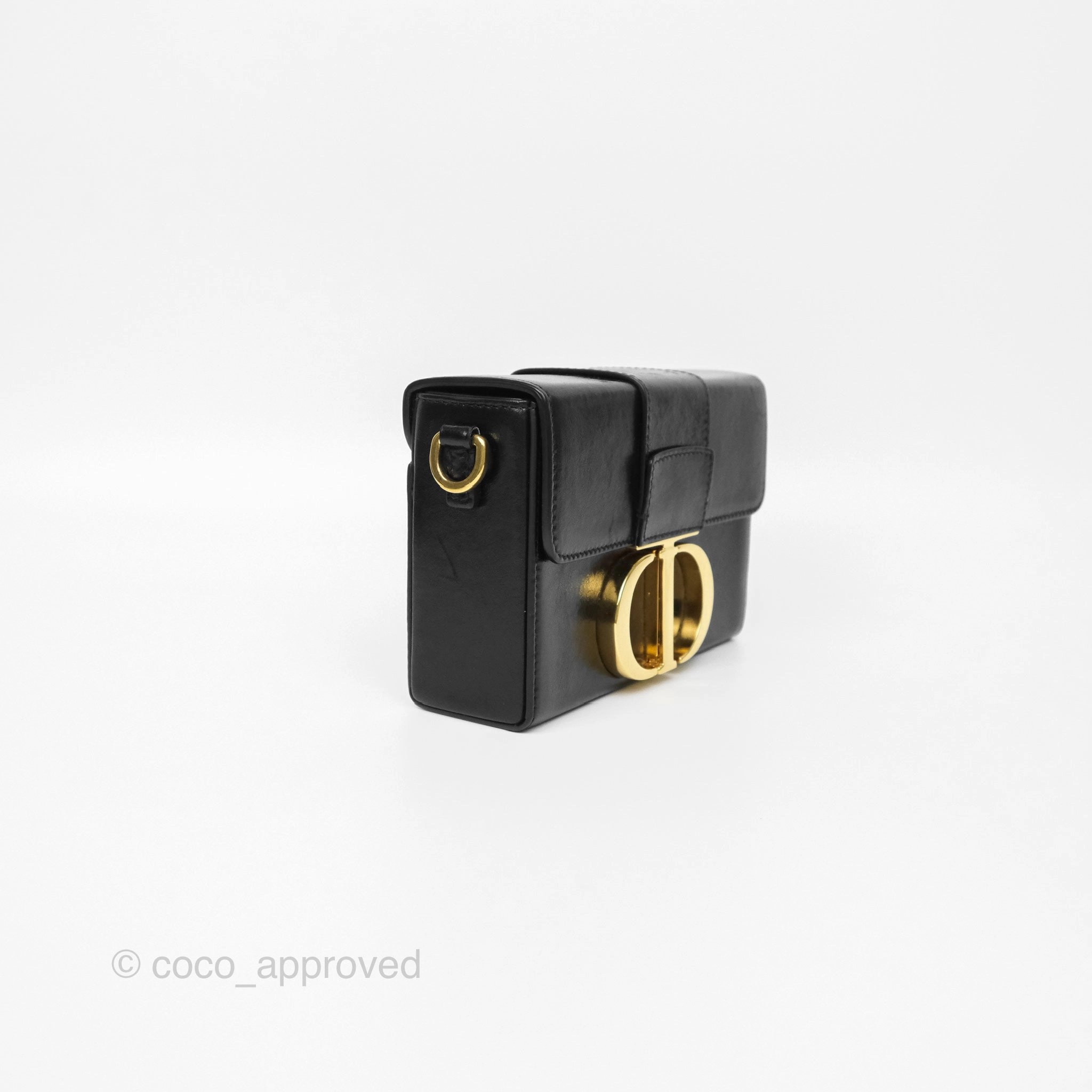 Christian Dior 30 Montaigne Box Bag Black