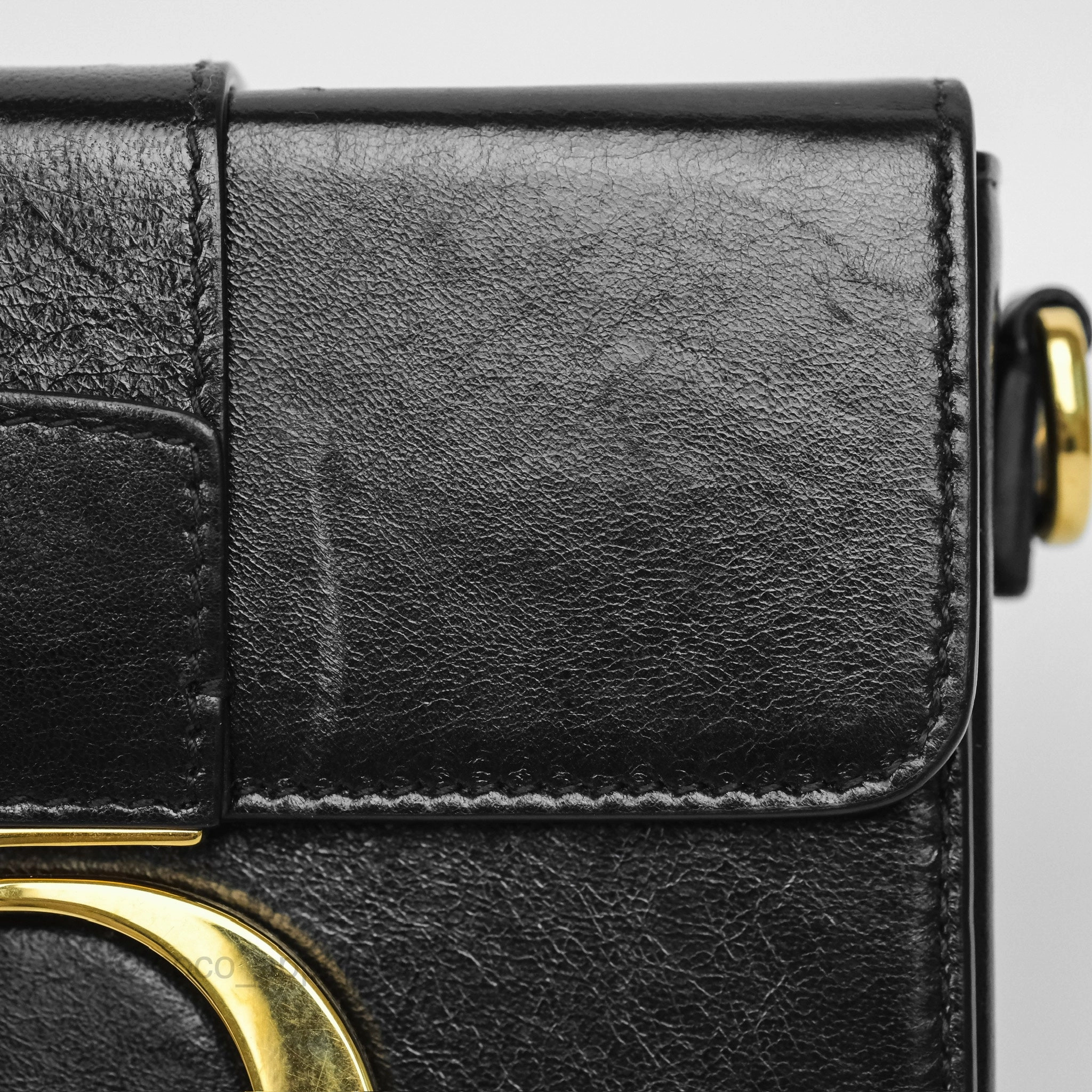 Christian Dior 30 Montaigne Box Bag Black