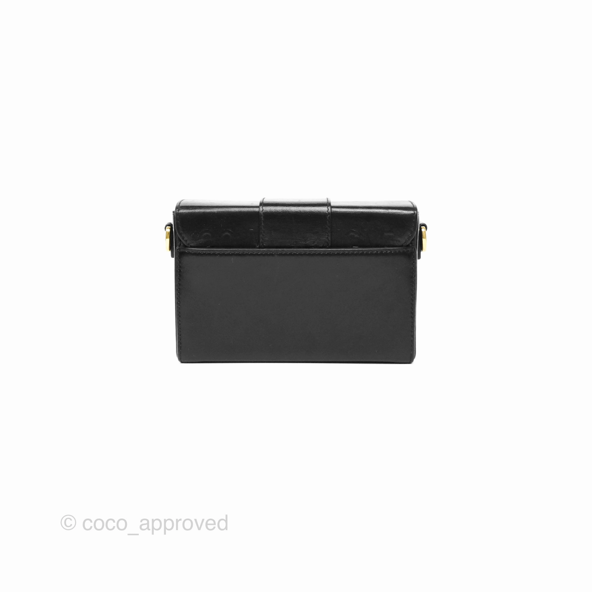 Christian Dior 30 Montaigne Box Bag Black