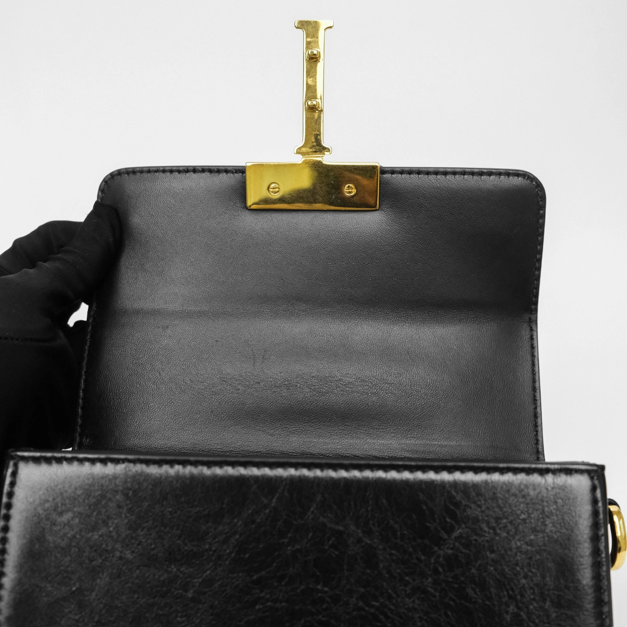 Christian Dior 30 Montaigne Box Bag Black